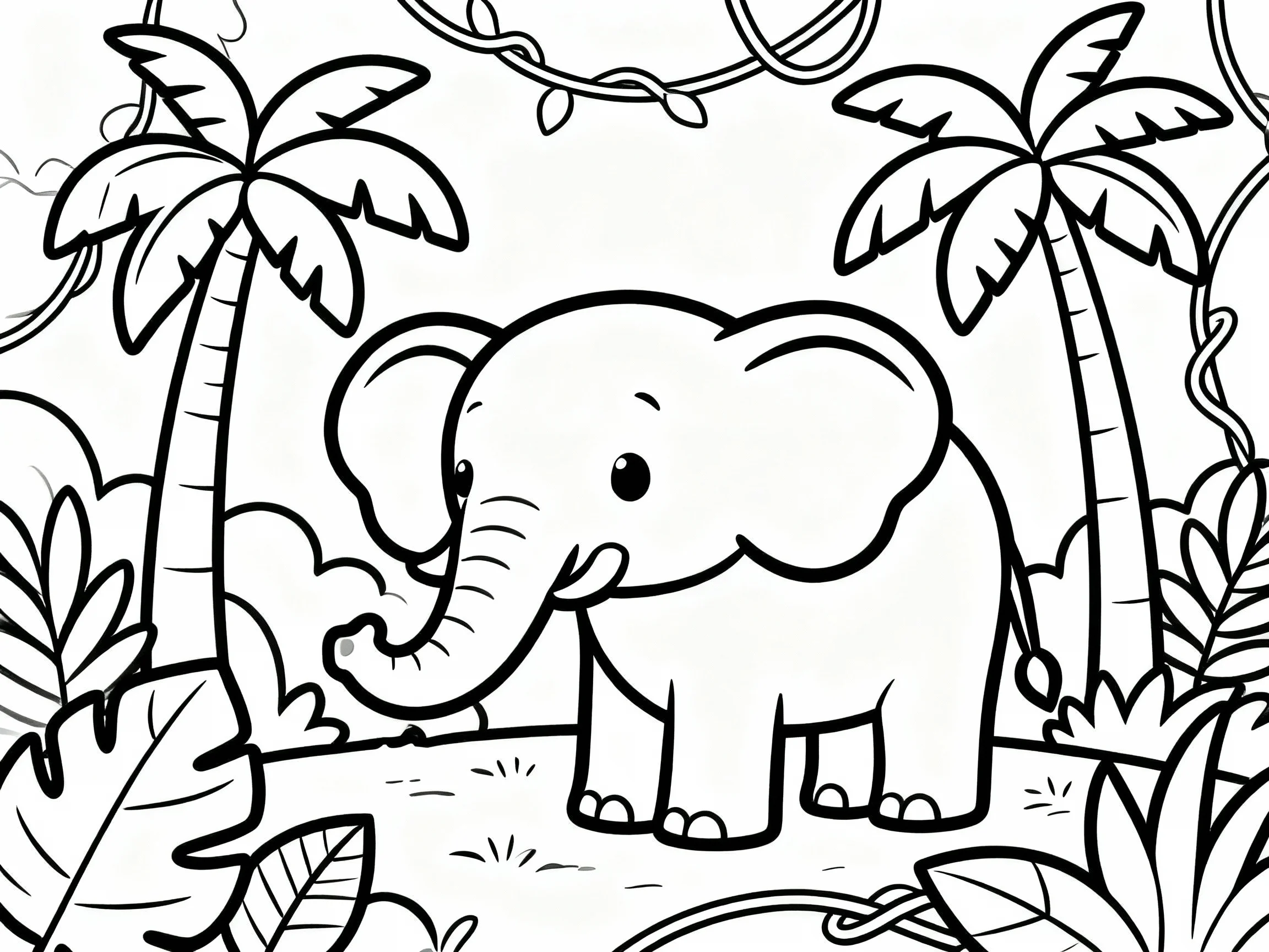 Elephant in the Jungle