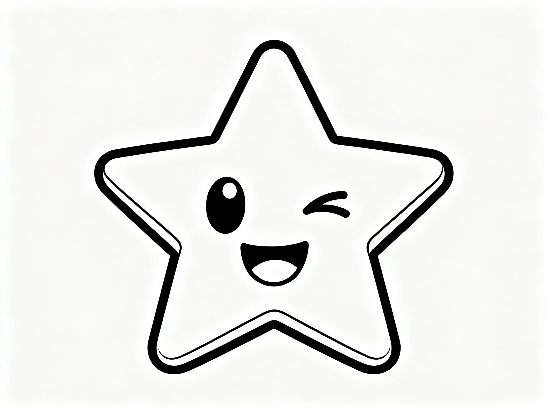 Emoji coloring page preview