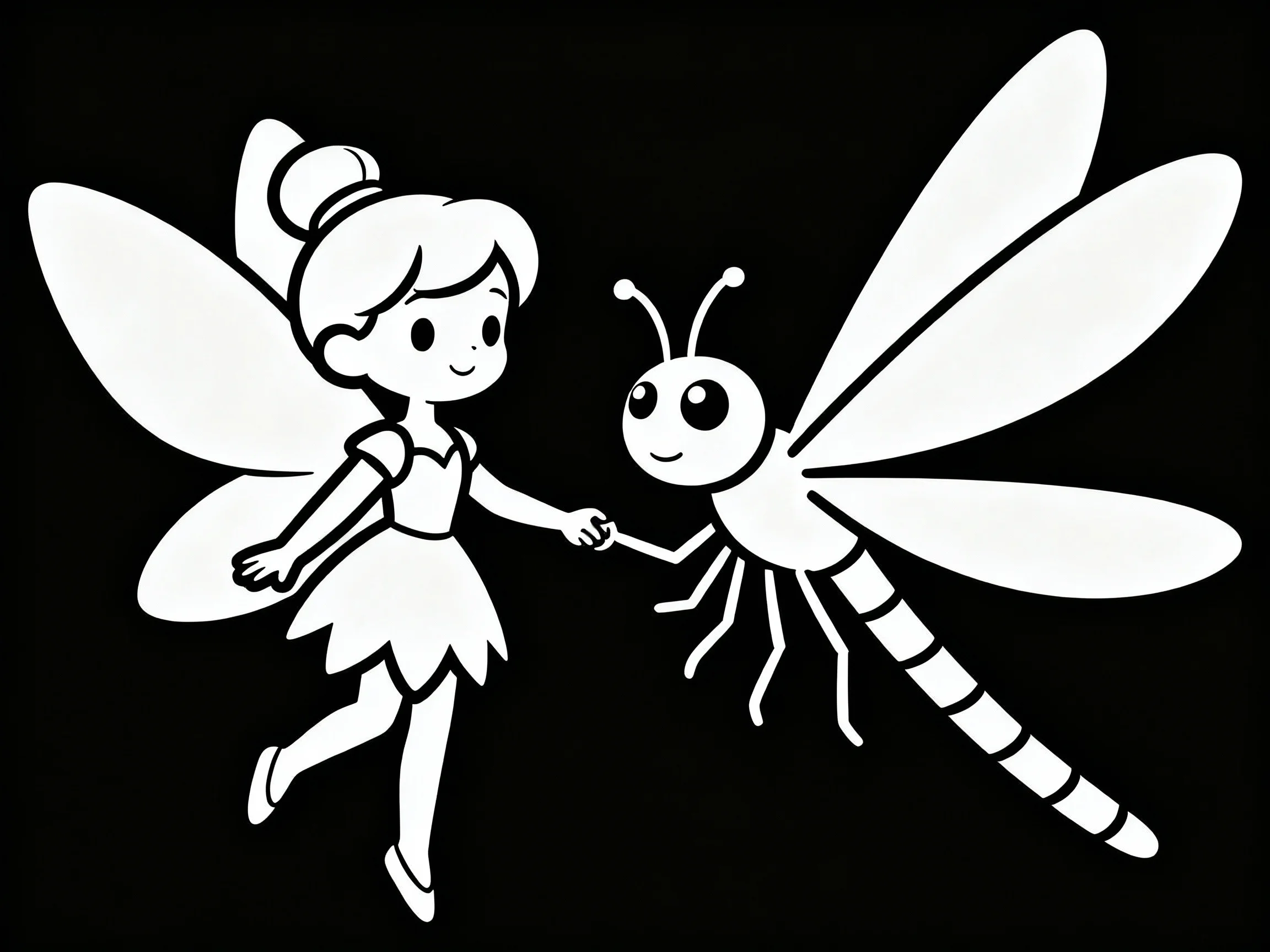 Fairy with Dragonfly