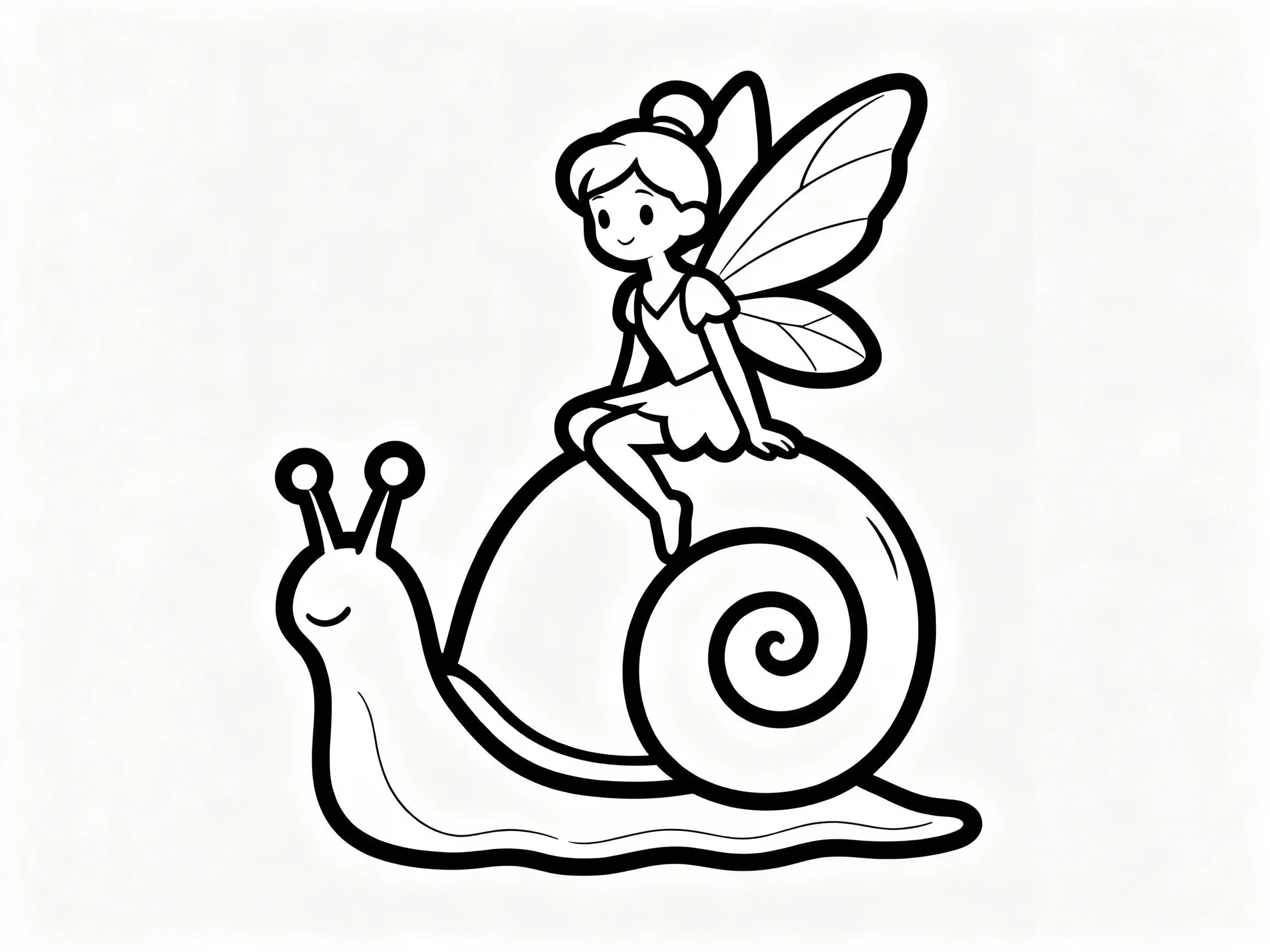 Fairy Riding Snail