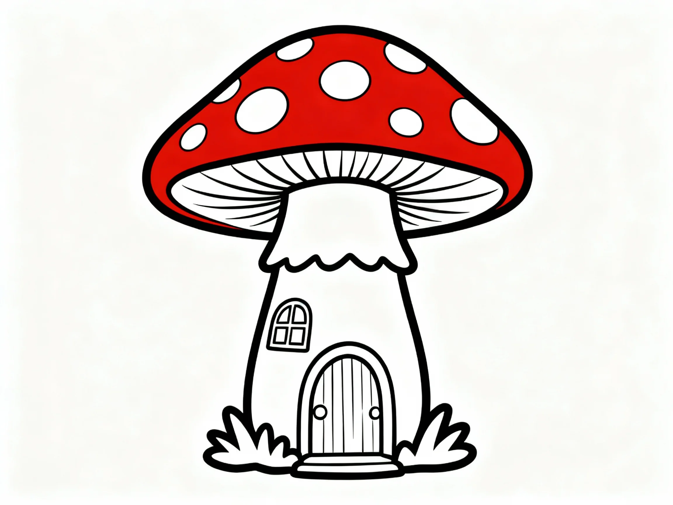 Enchanted Mushroom House