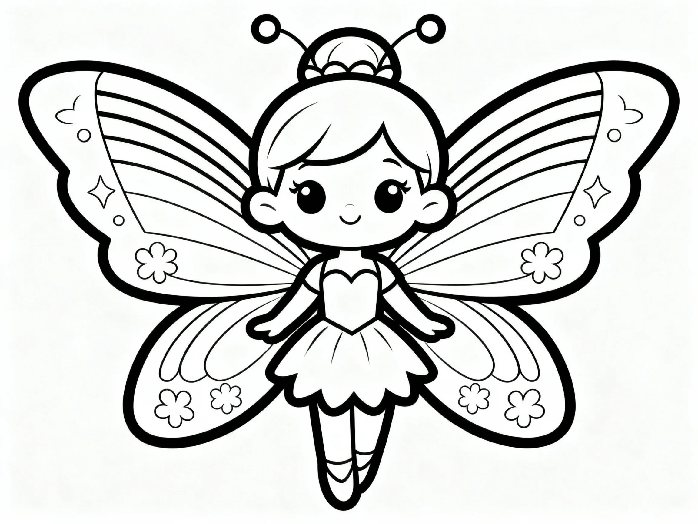 Fairy with Rainbow Wings