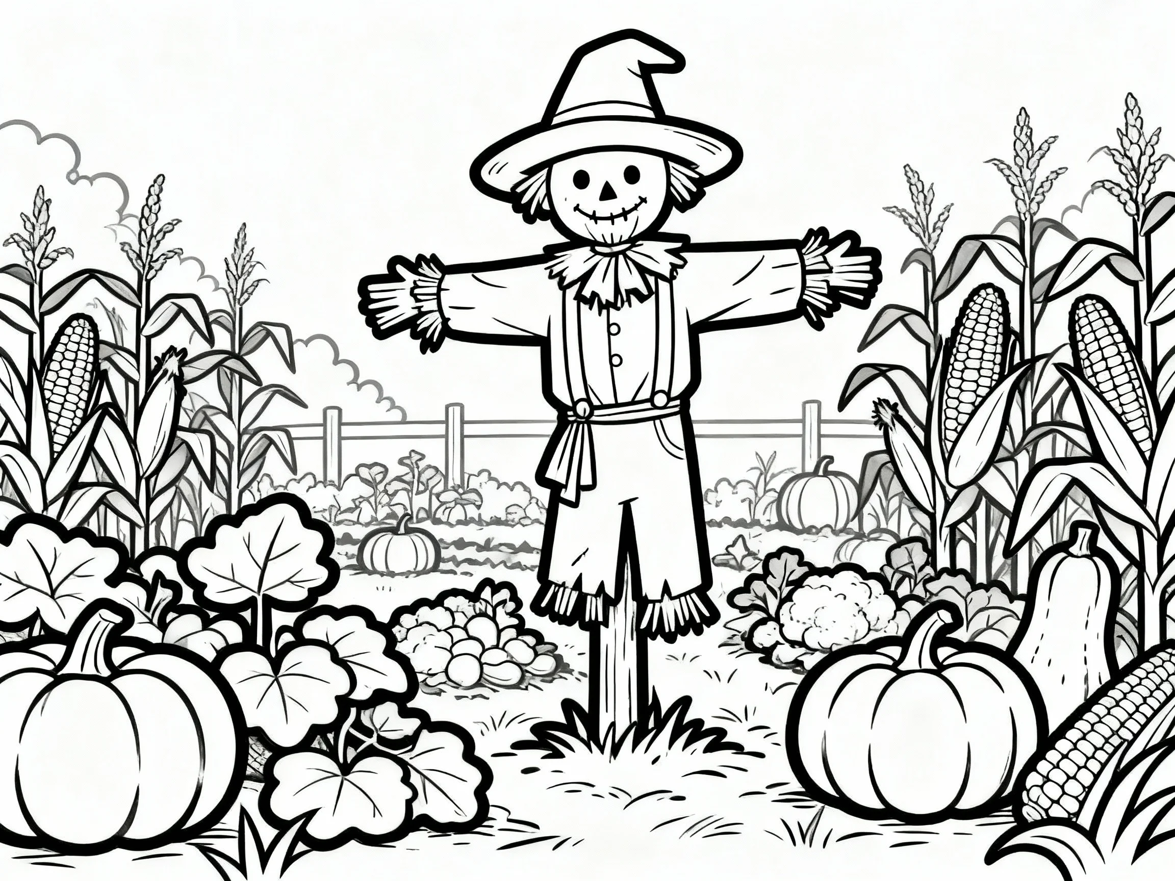 Garden Scarecrow