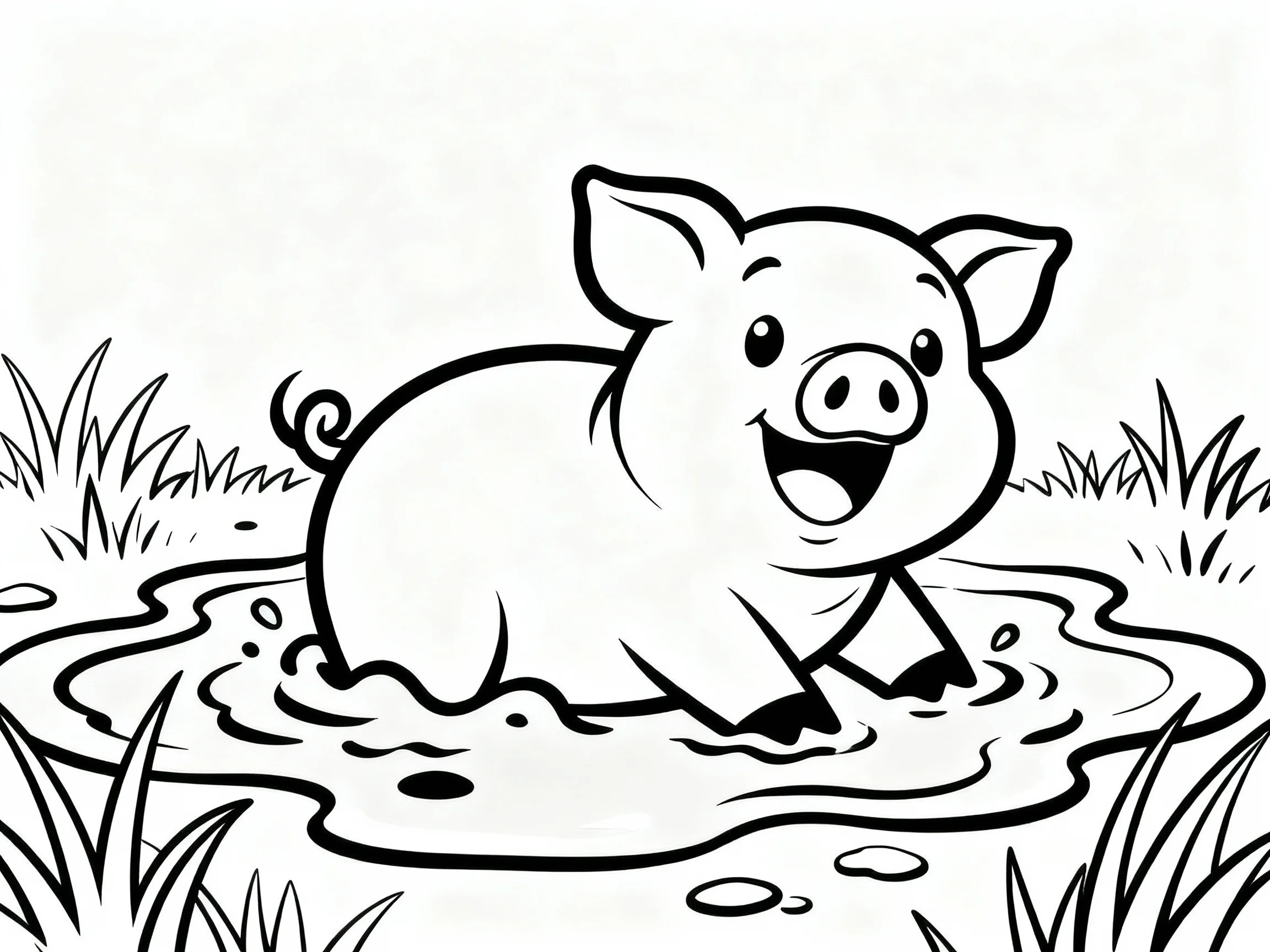 Piggy in the Mud