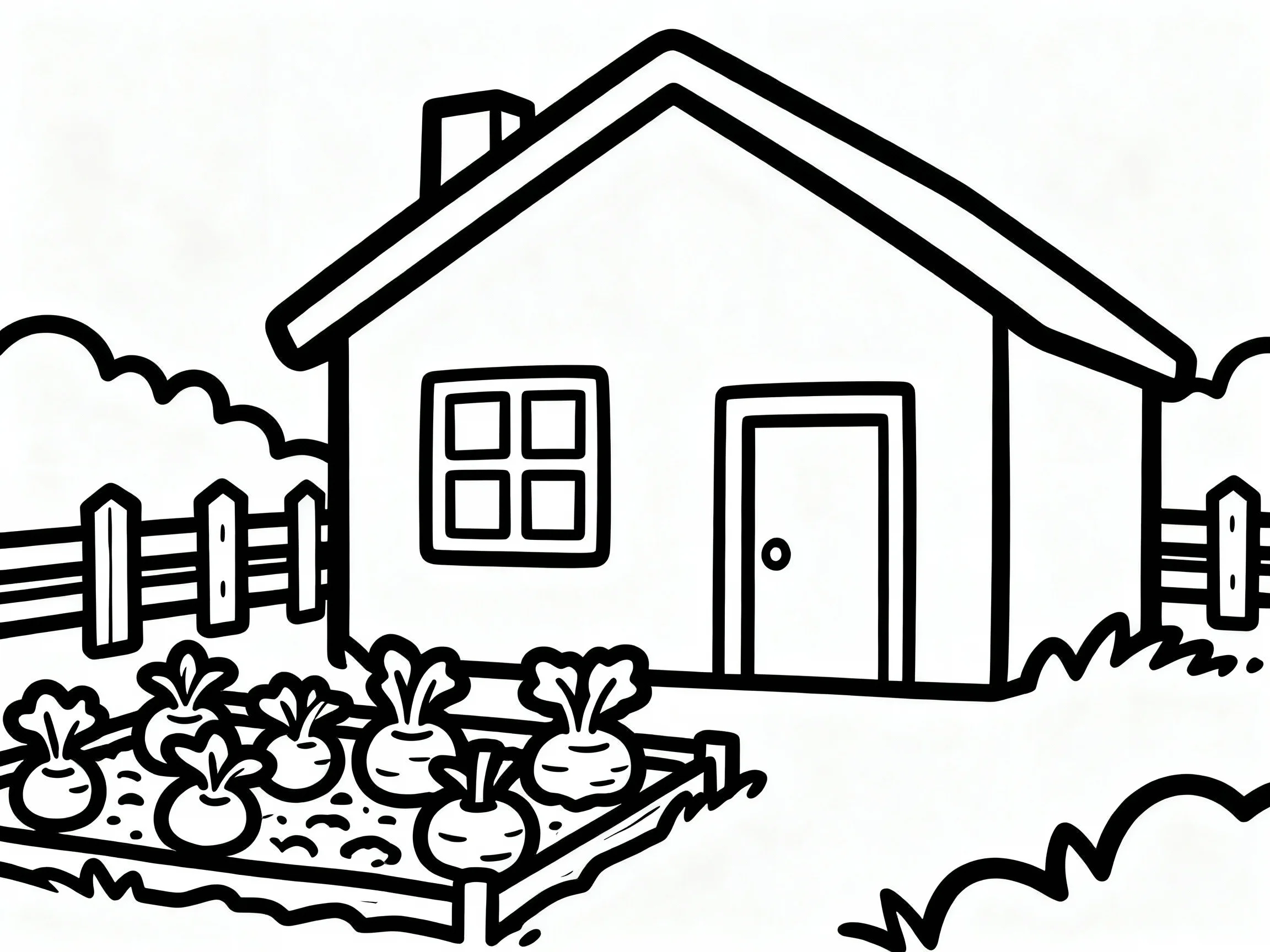 Farmhouse with Garden