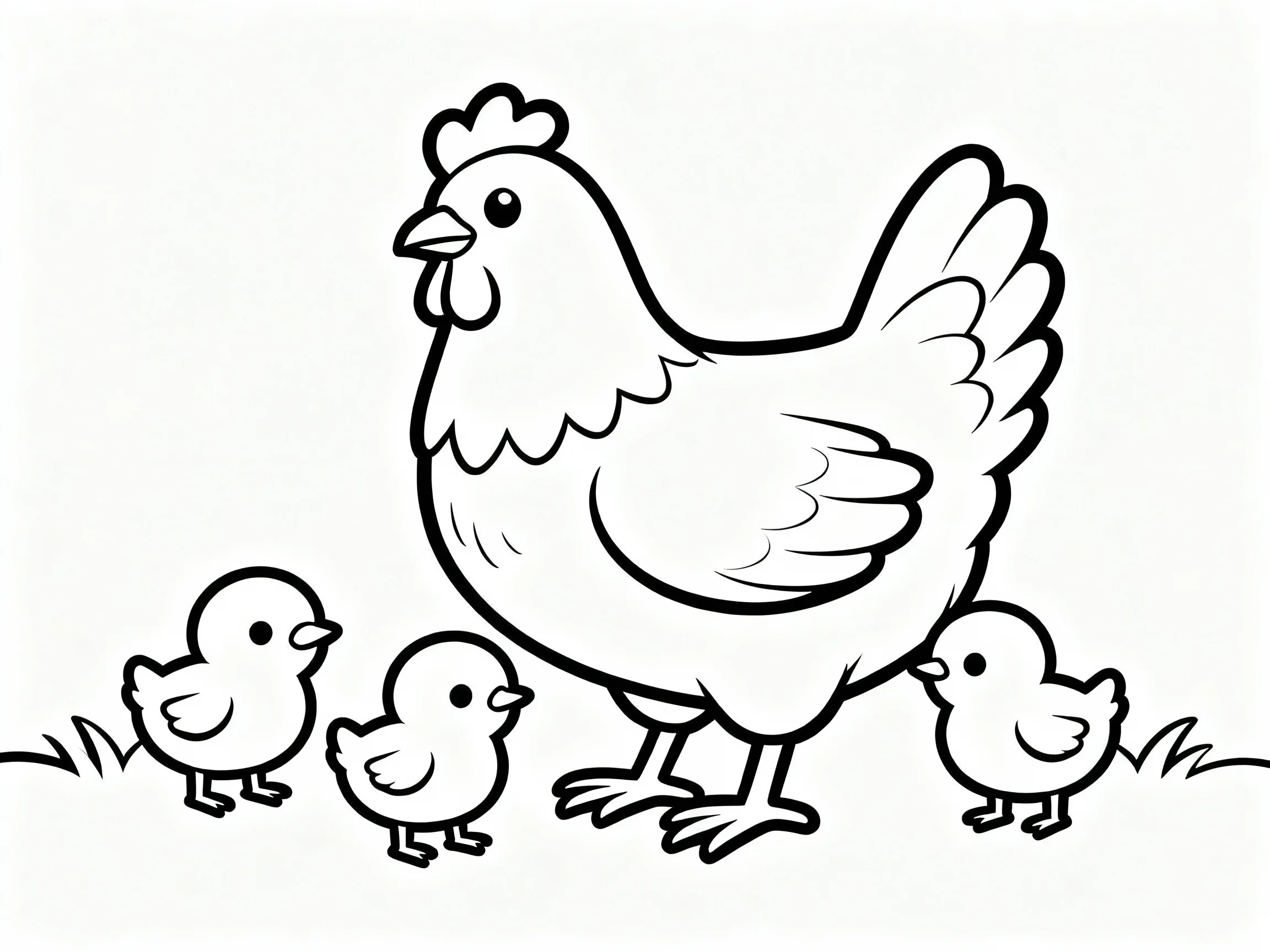 Chicken and Baby Chicks