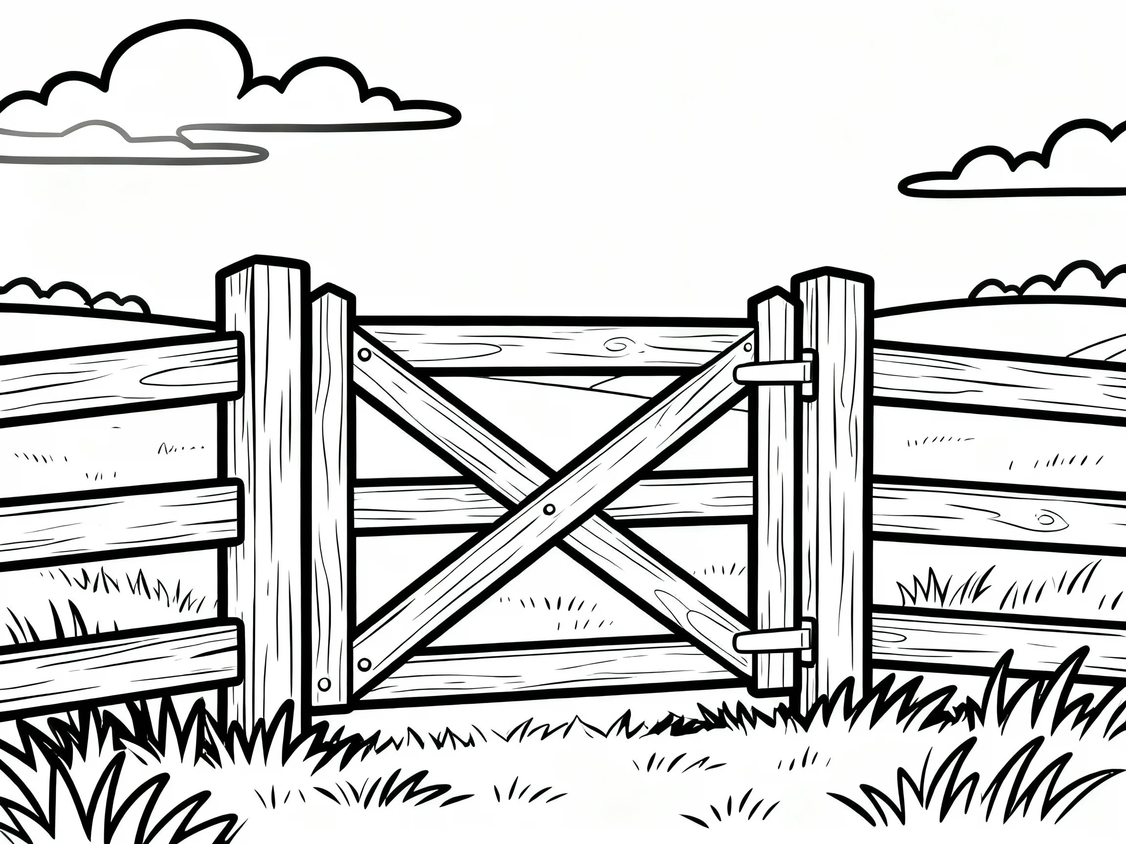 Fence with Gate