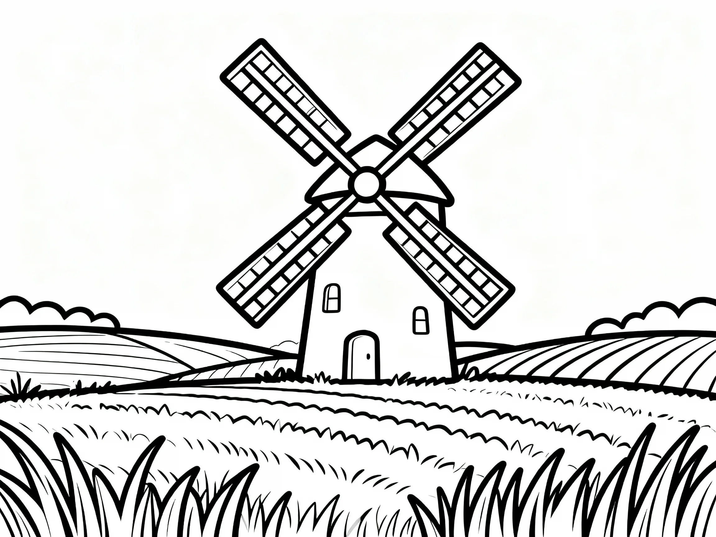 Windmill on the Farm