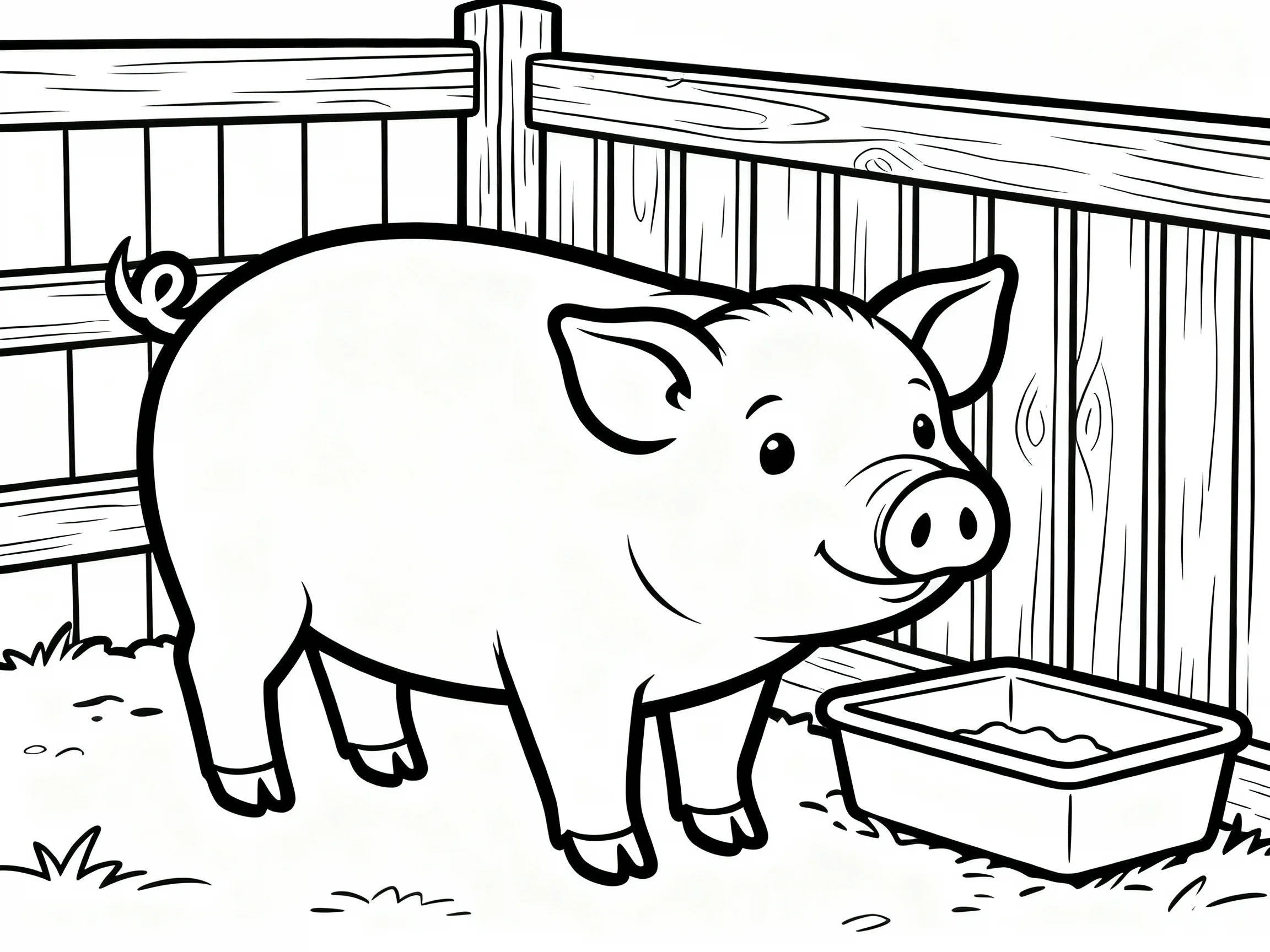 Pig in Pen