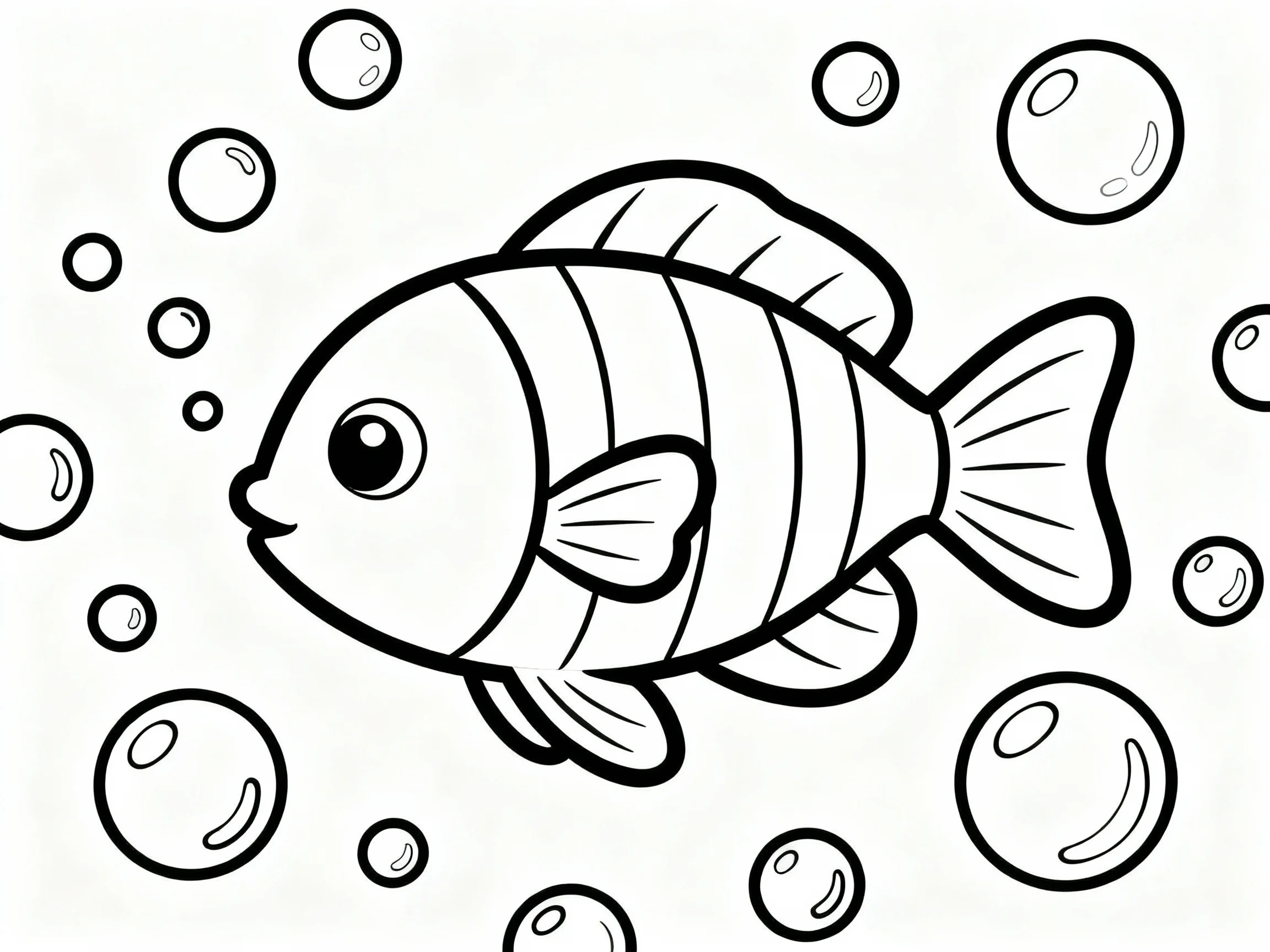 Fish with Bubbles