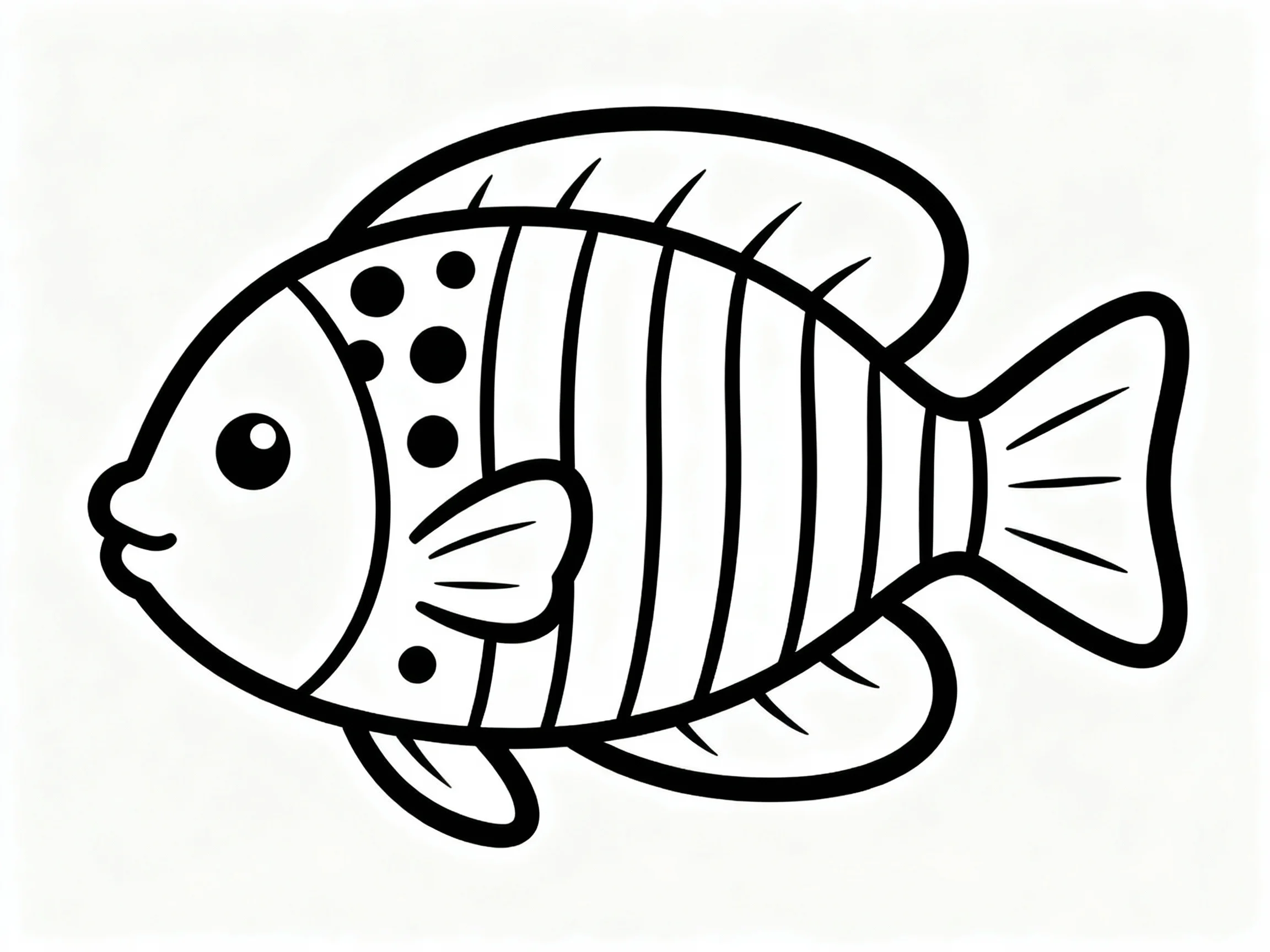 Fish with Spots and Stripes