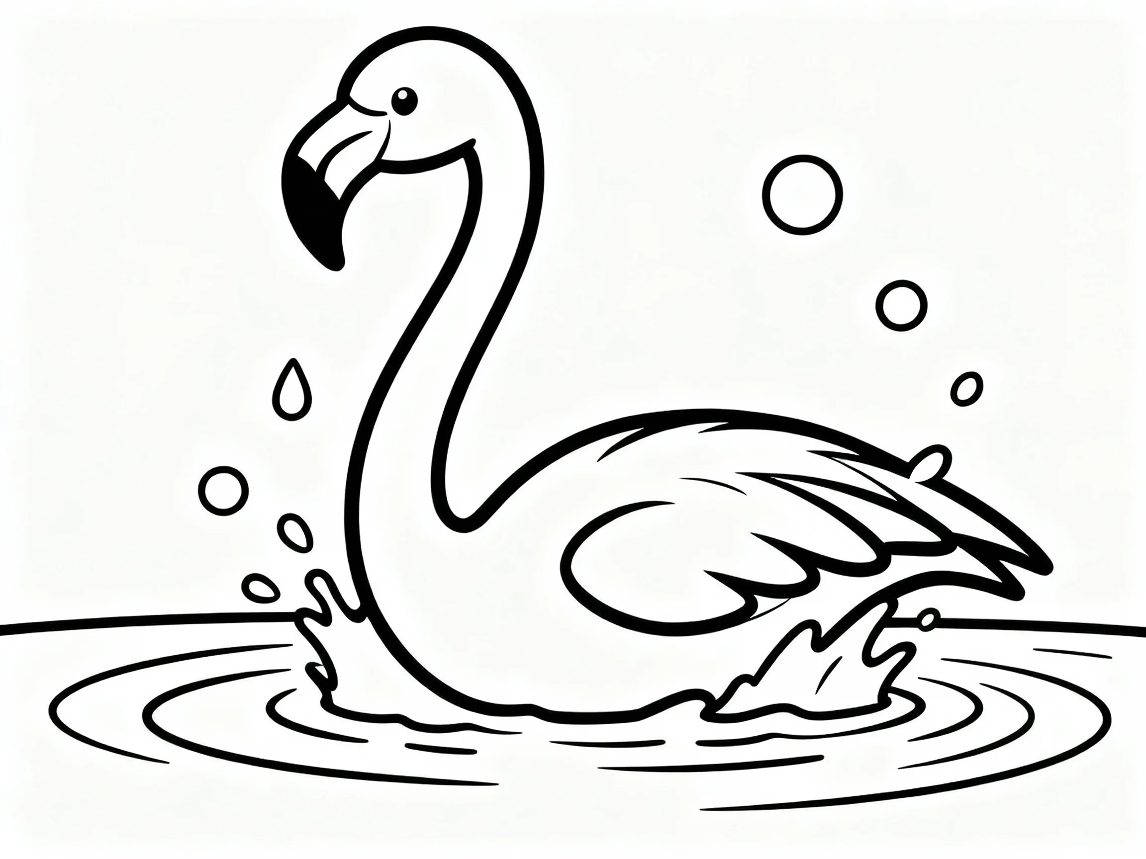 63 Colorful Flamingo Coloring Pages (Free Download) preview