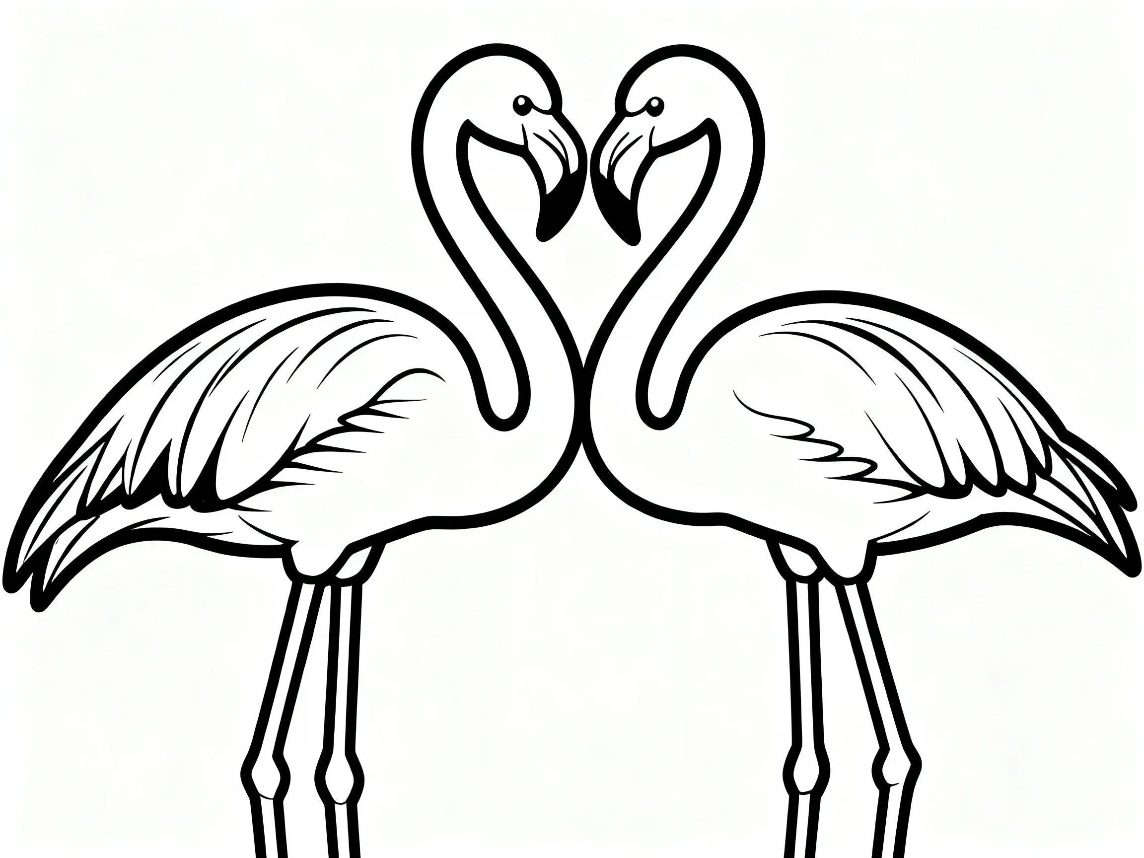 Flamingo Couple