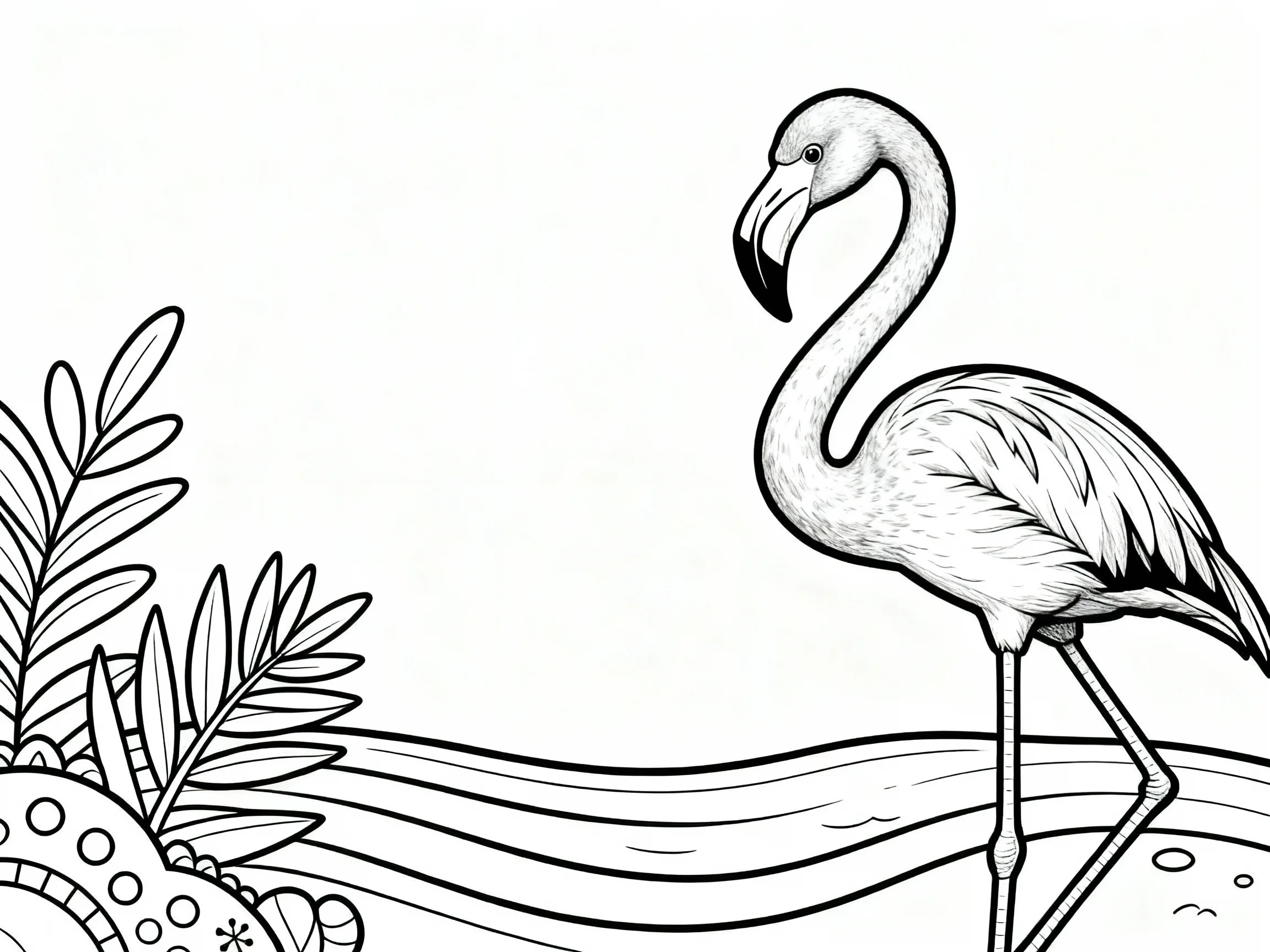 Flamingo Corner Design