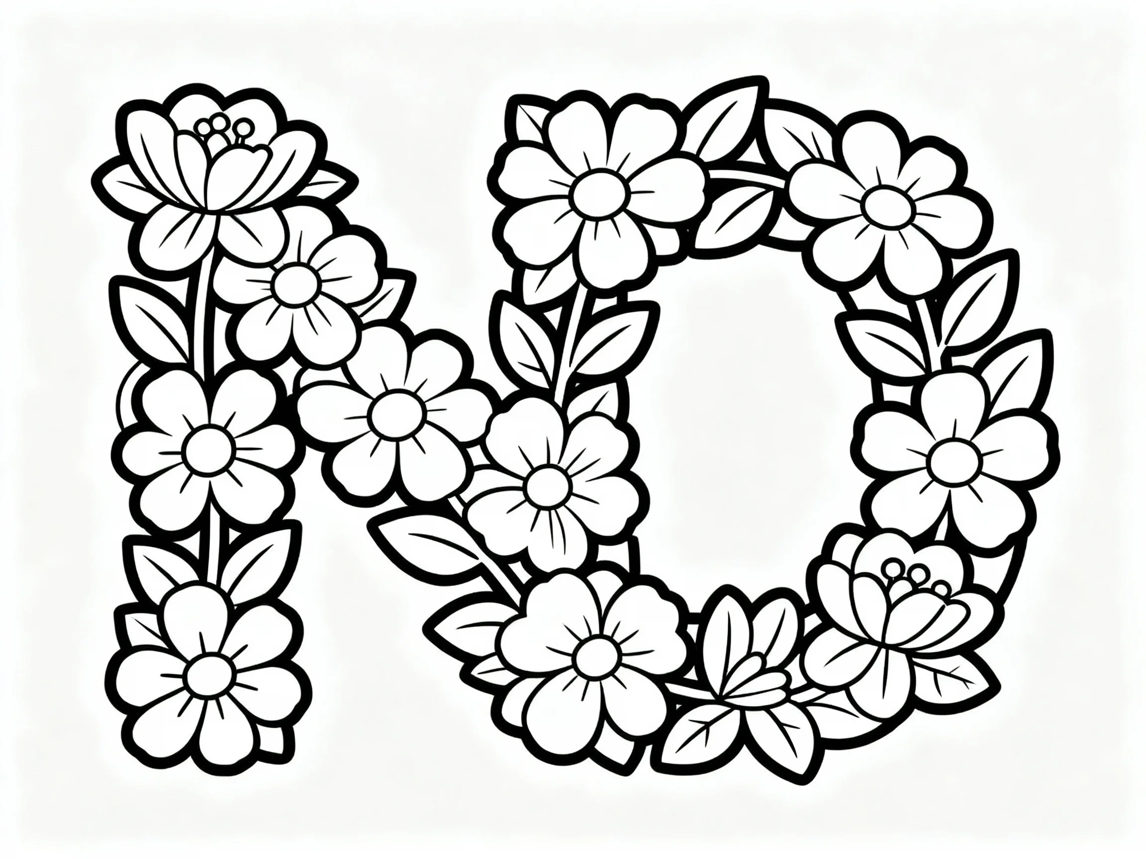 Flower Alphabet