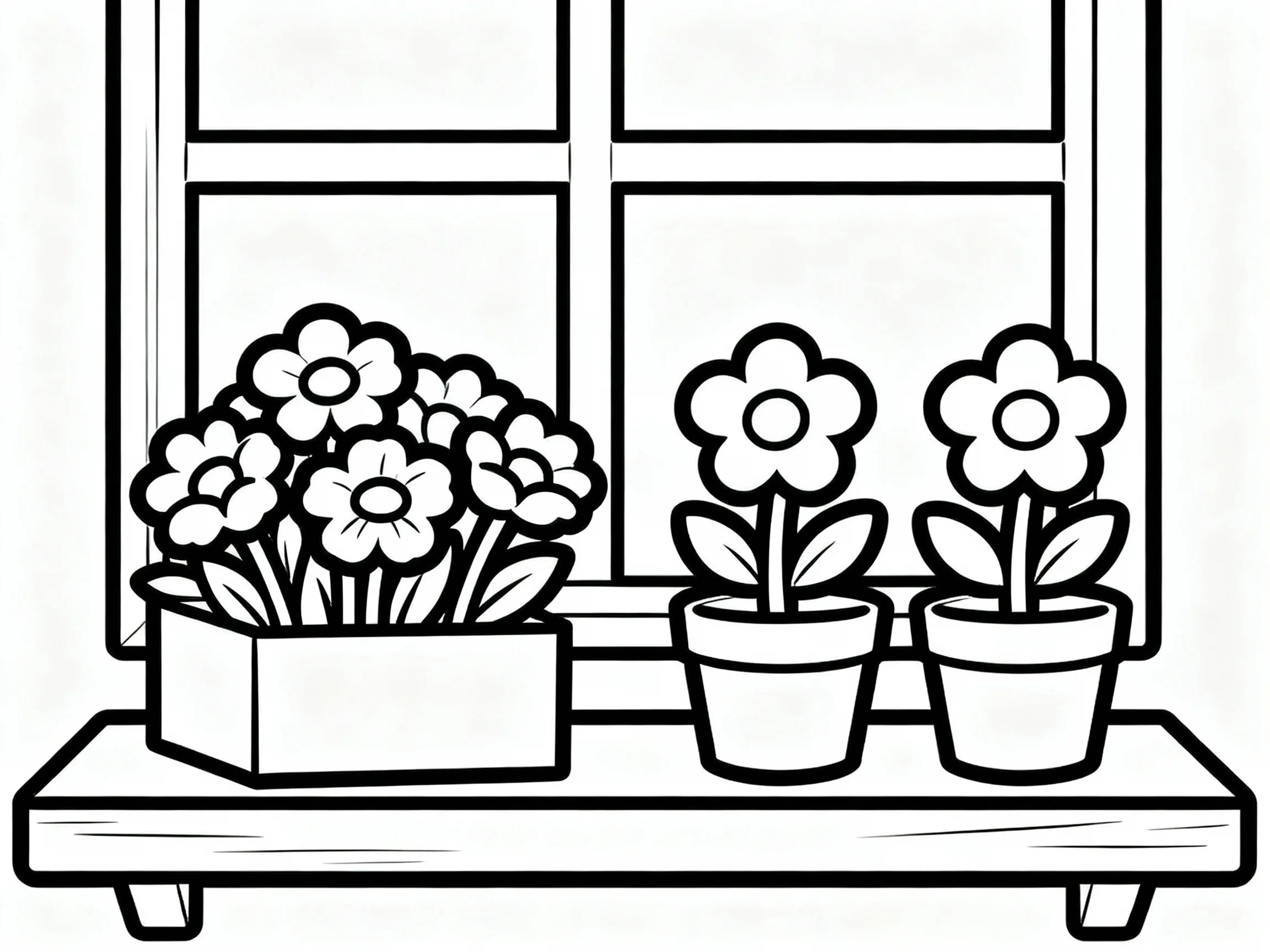 Window Box Flowers
