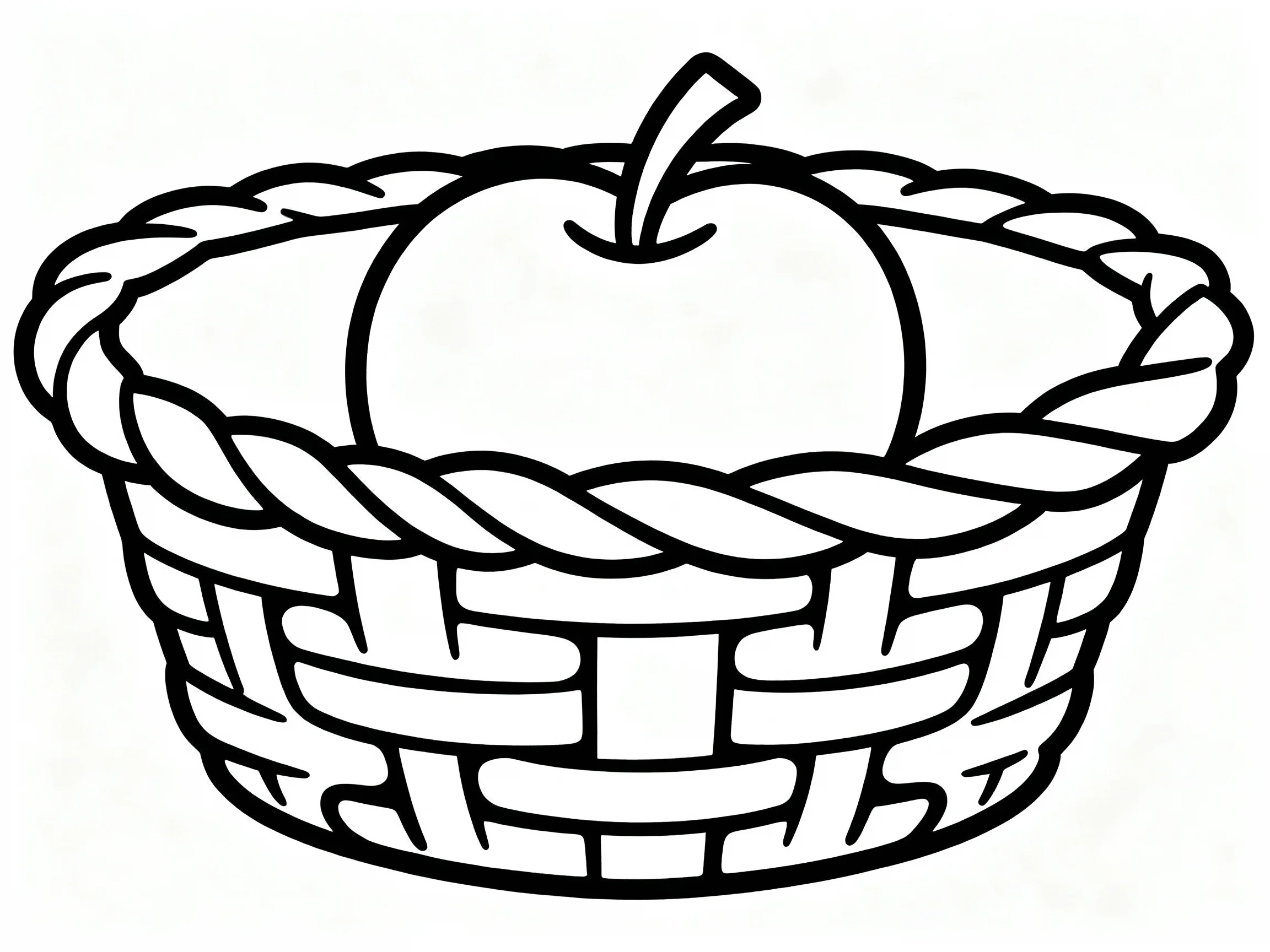 Apple in a Basket