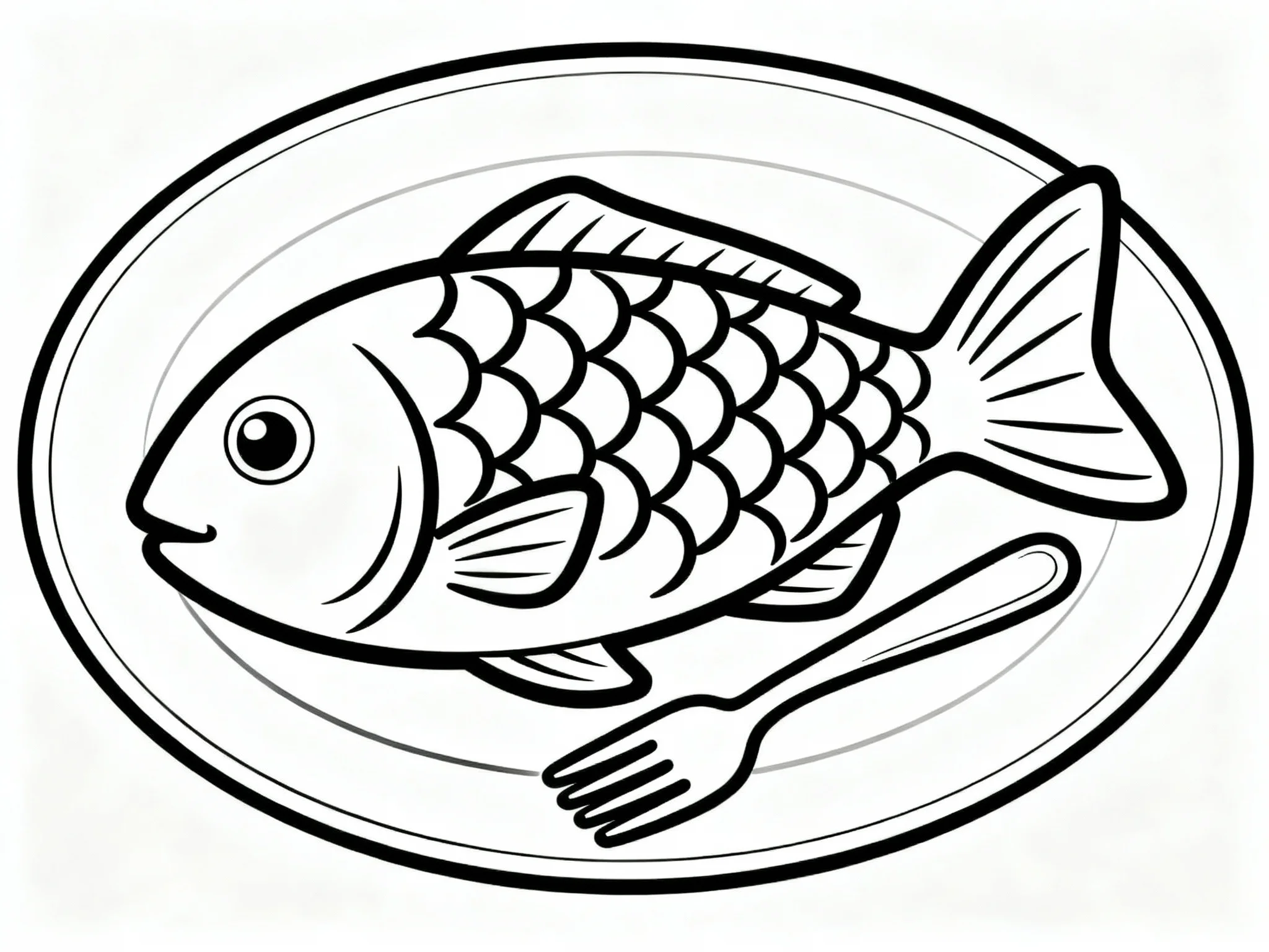 Fish on Plate