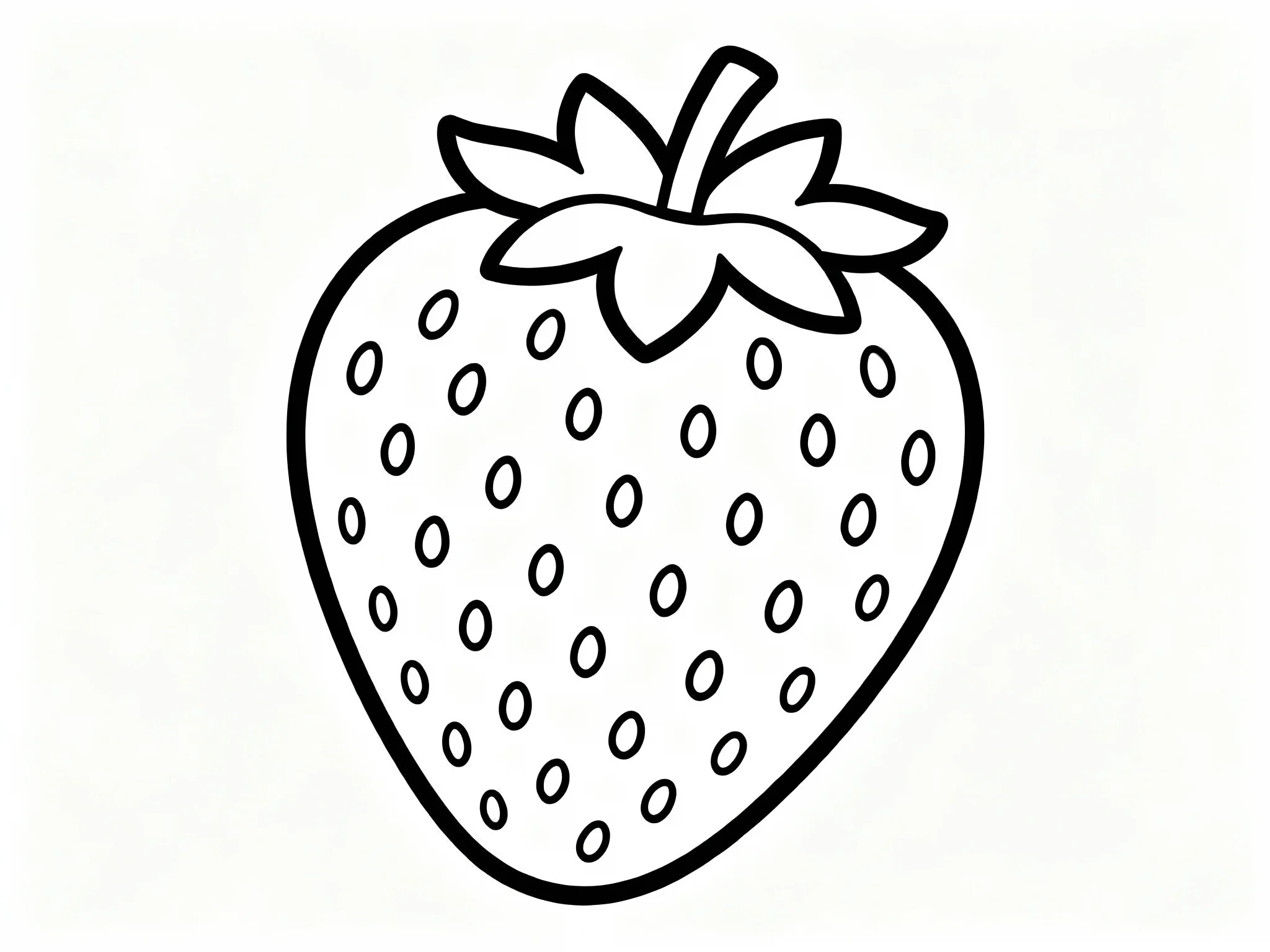 Strawberry with Seeds