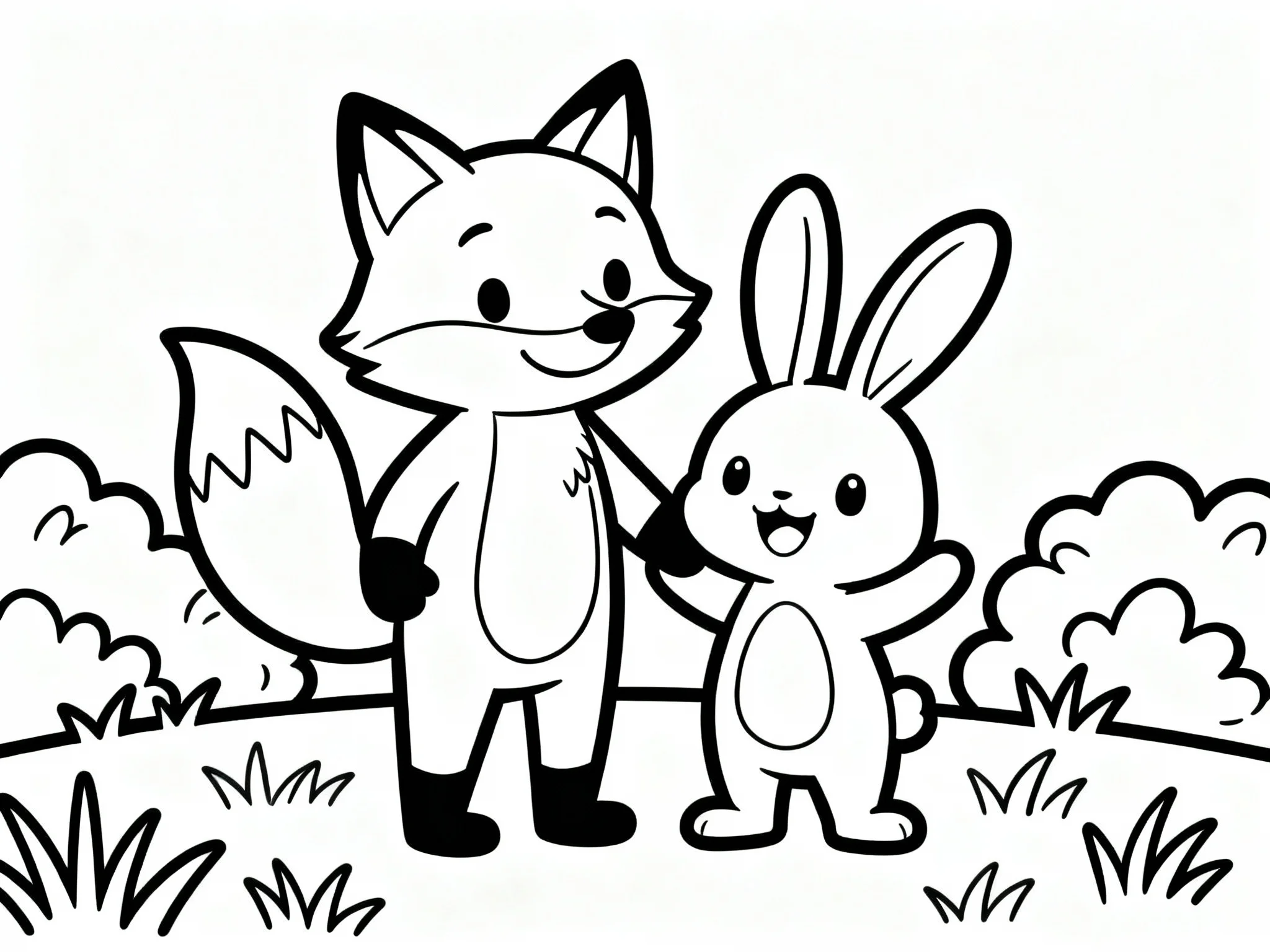 44 Printable Fox Coloring Pages for Creative Fun (Free Download) preview