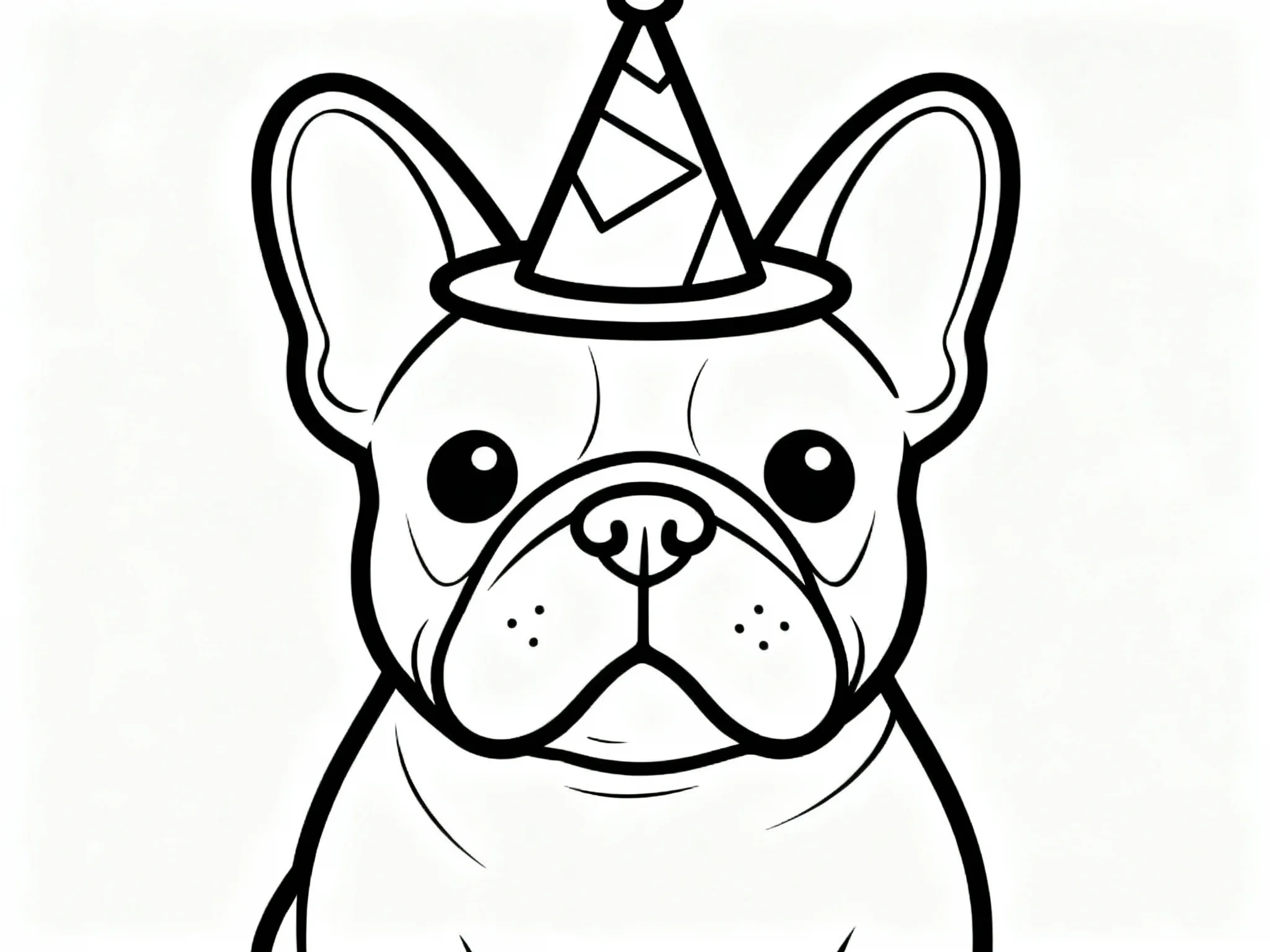 French Bulldog in a Hat