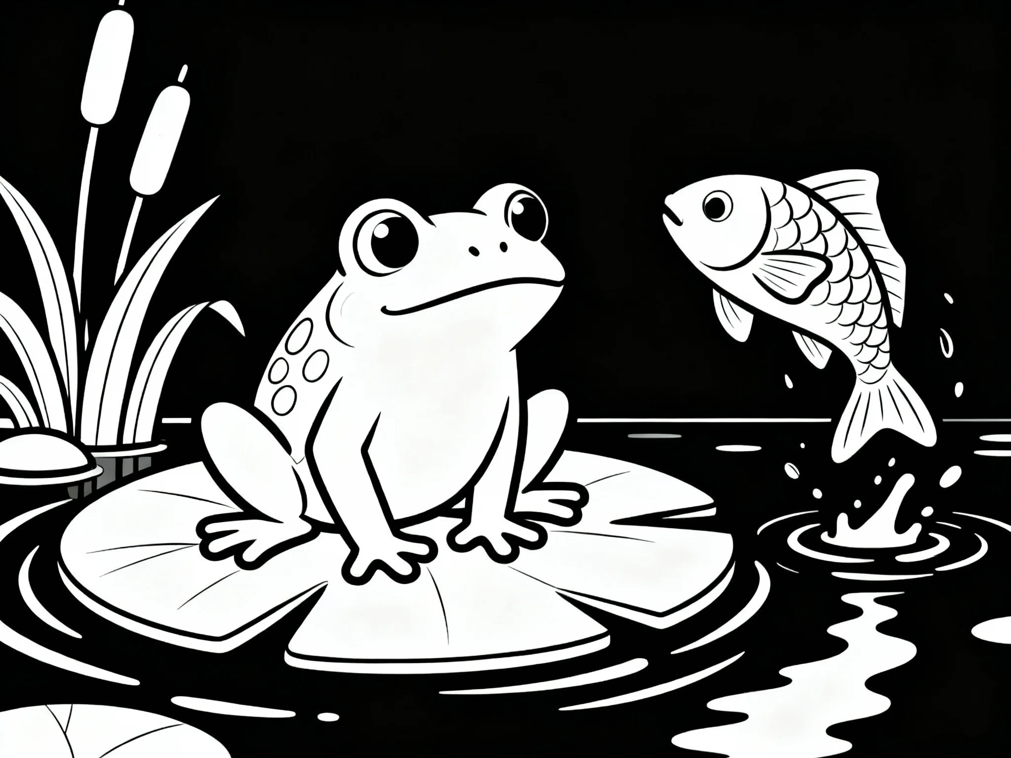 Frog and Fish