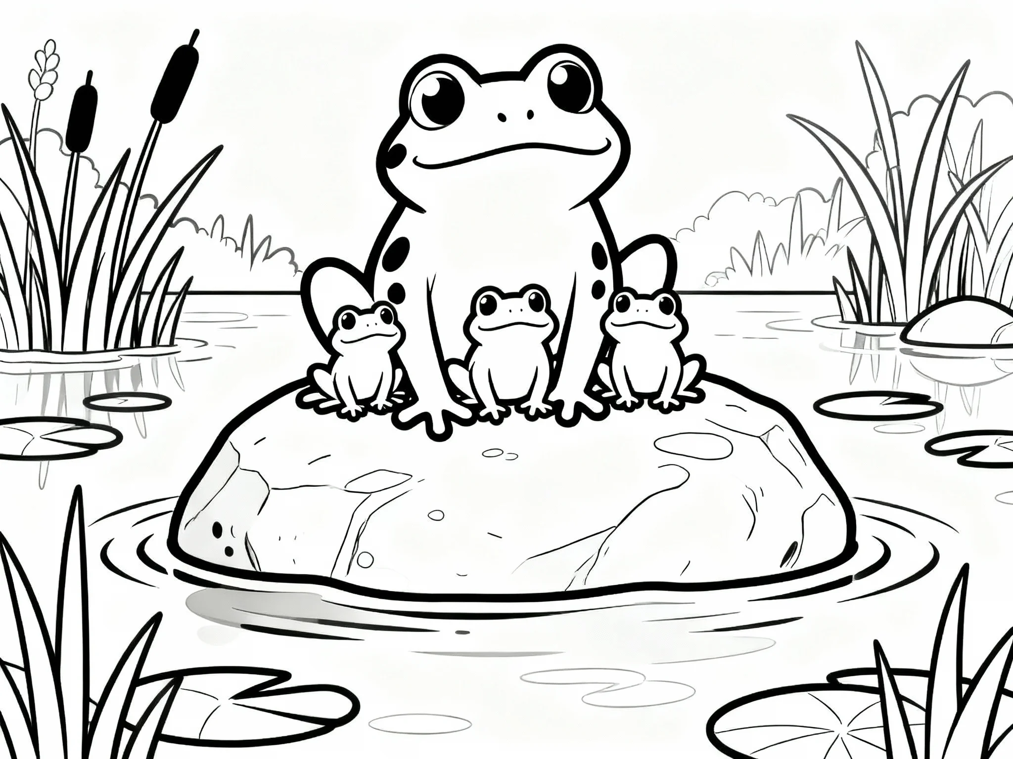 Family of Frogs