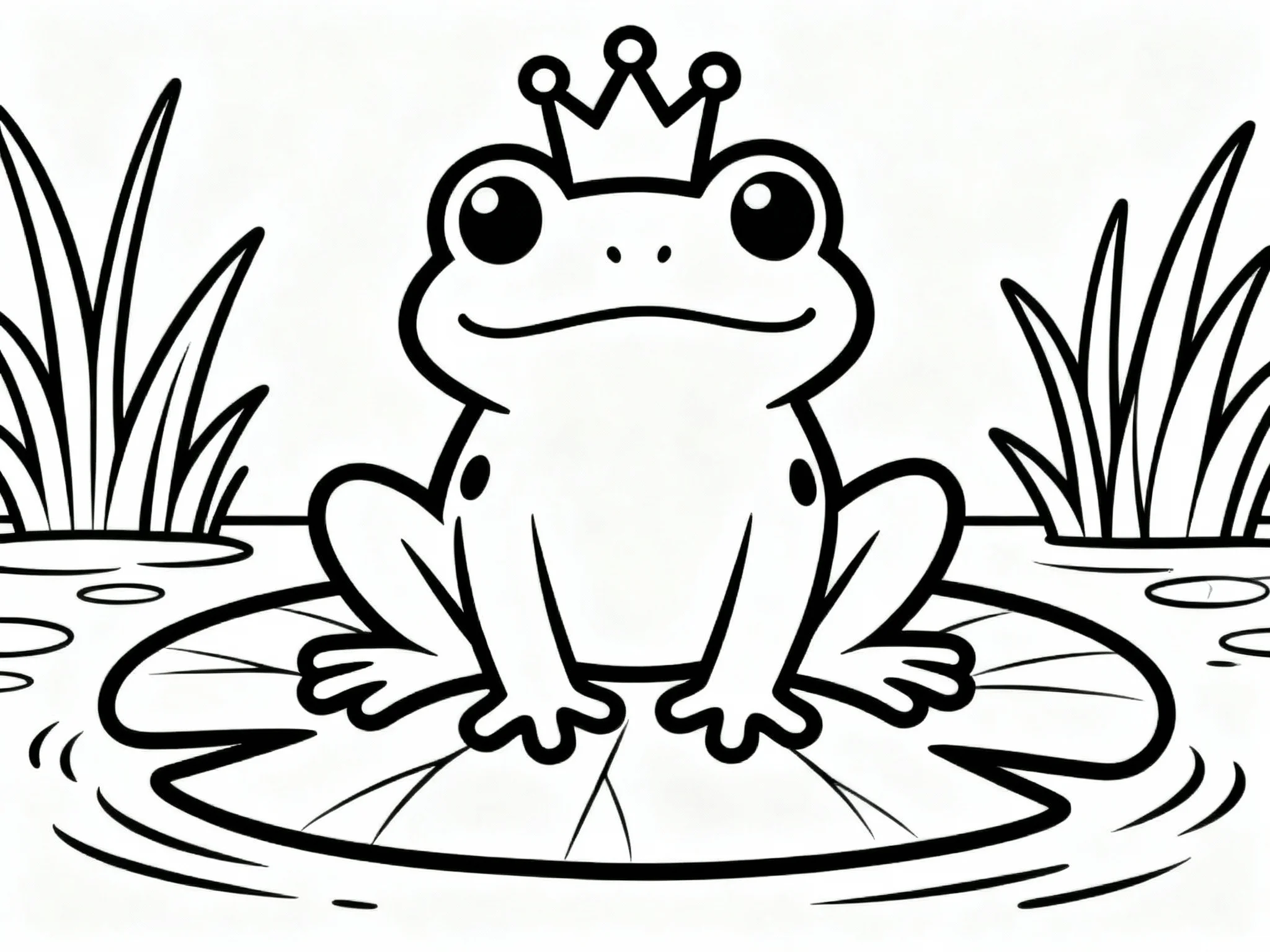 Frog Prince with Crown