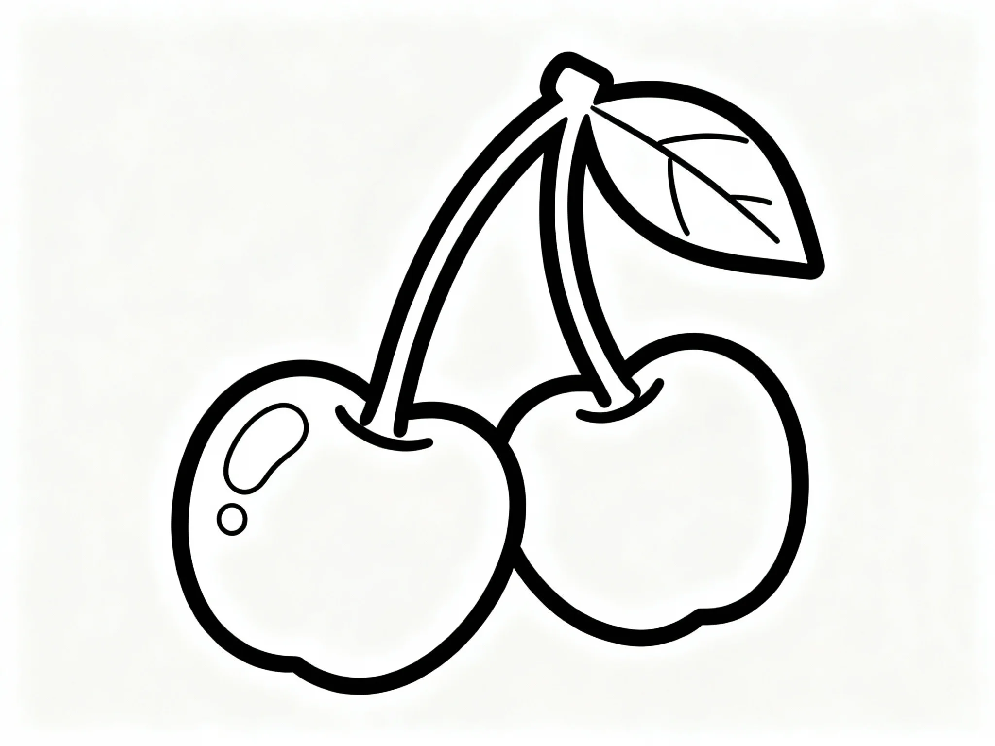 Fruit coloring page preview