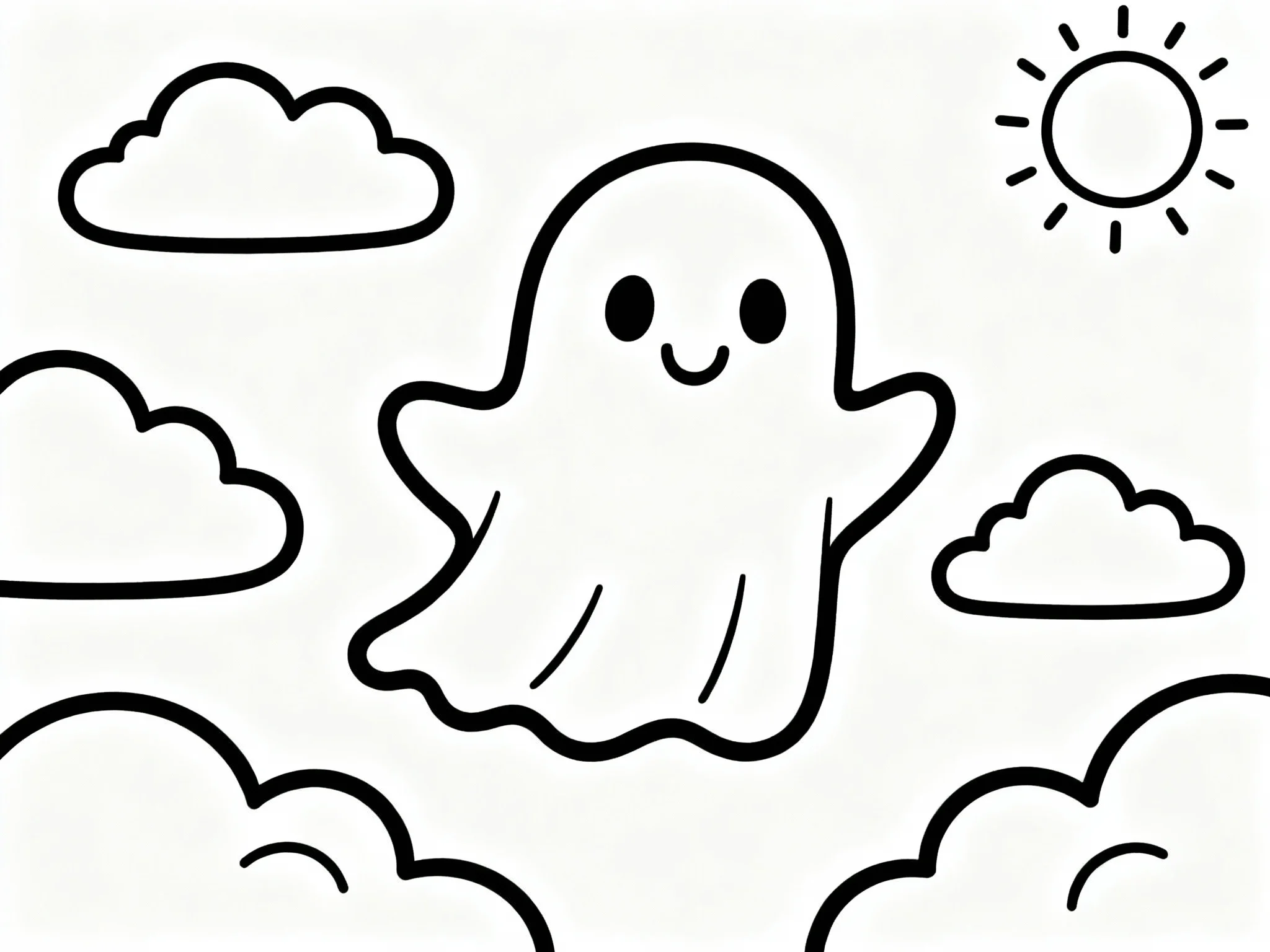Friendly Ghost in the Clouds