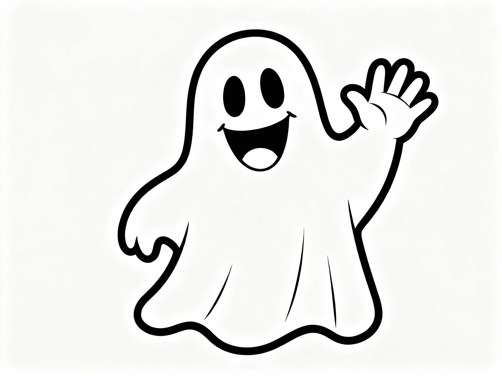 Ghost Waving Hello
