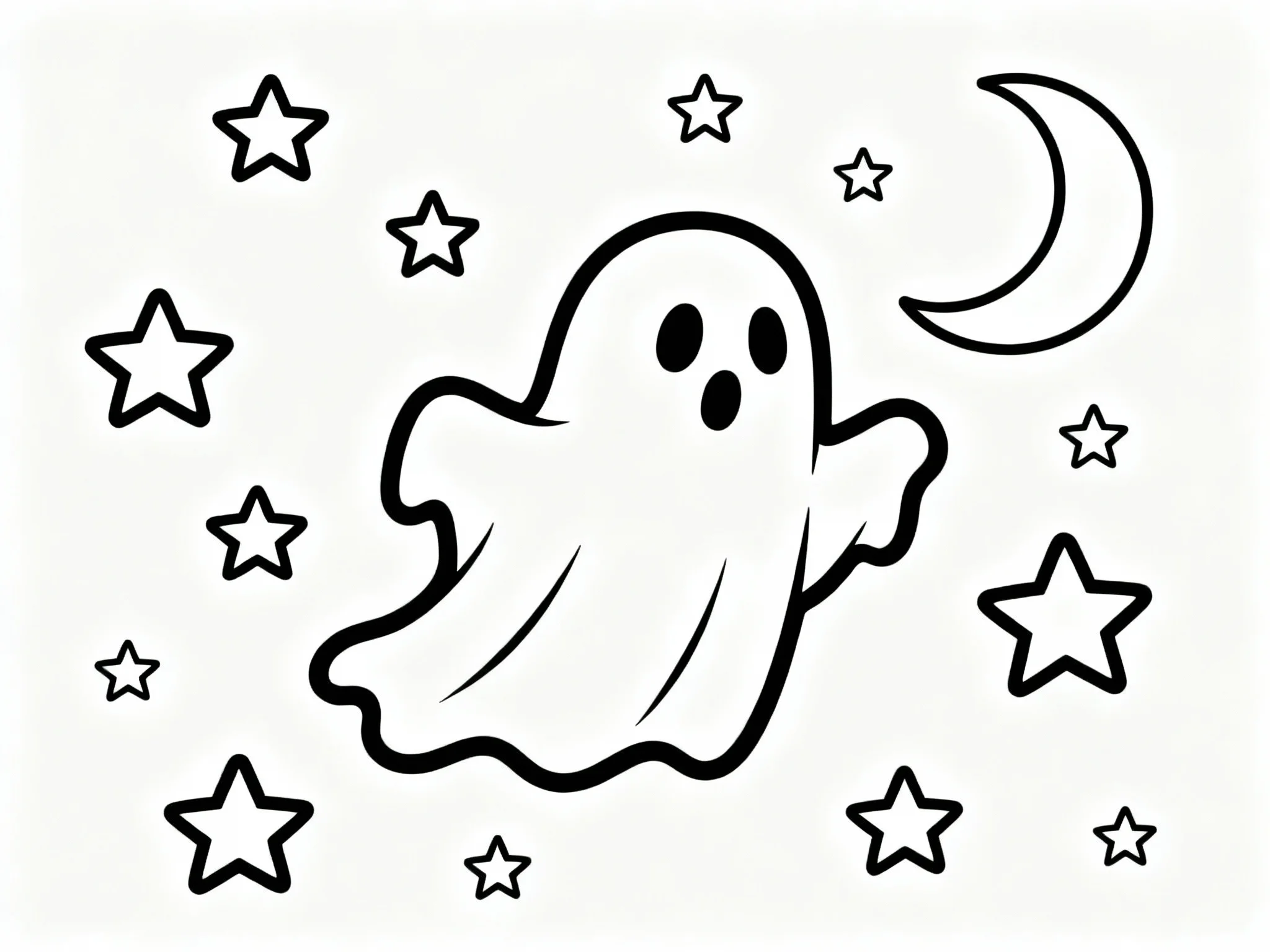 Ghost in Starry Night