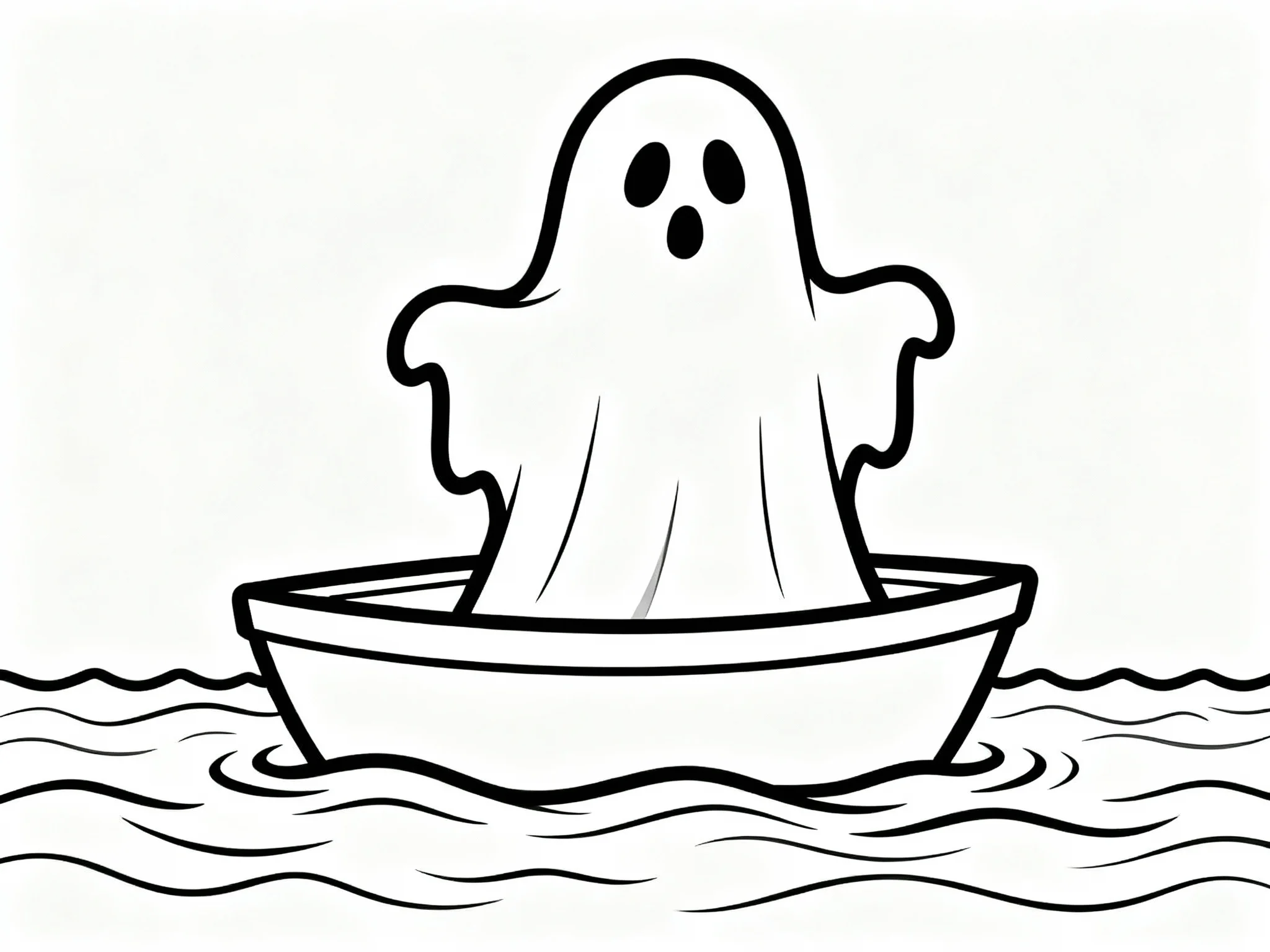 Ghost on a Boat