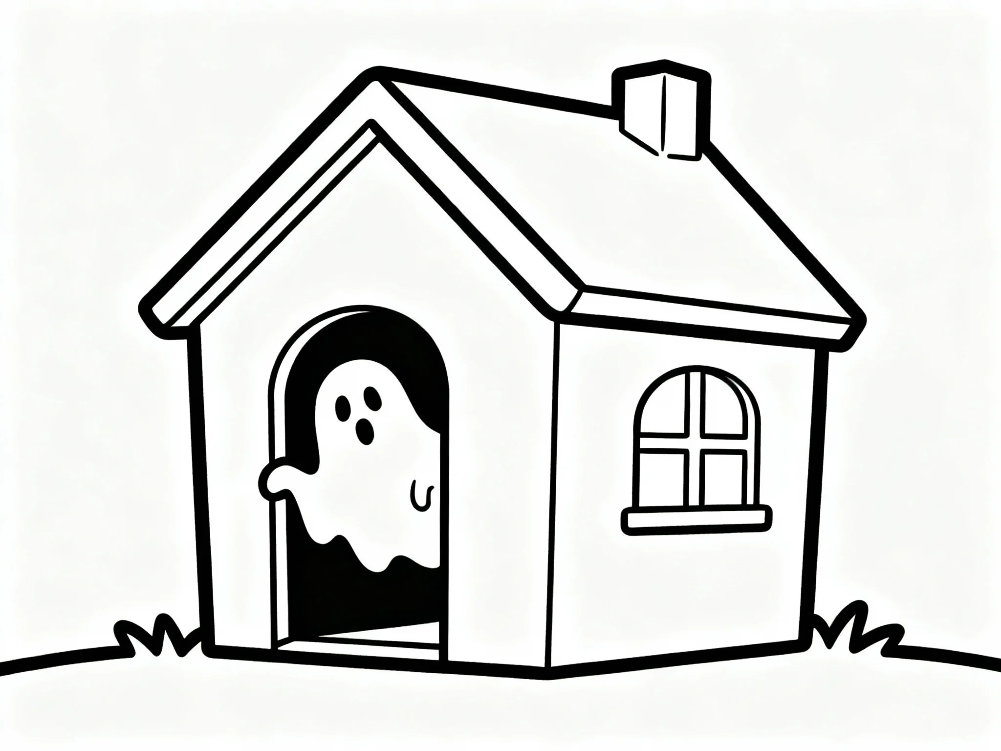 Ghost in a Haunted House