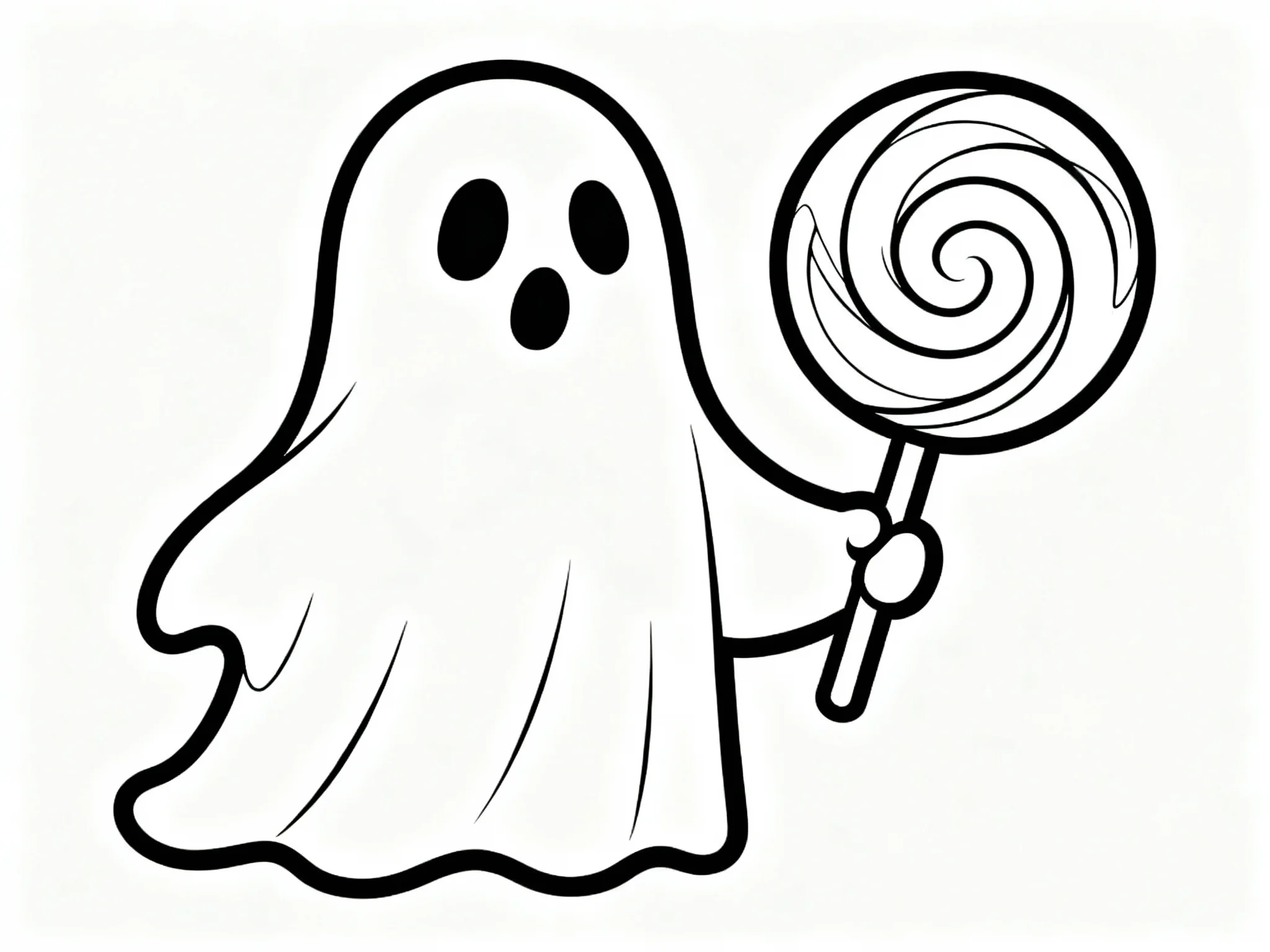 Ghost with Lollipop