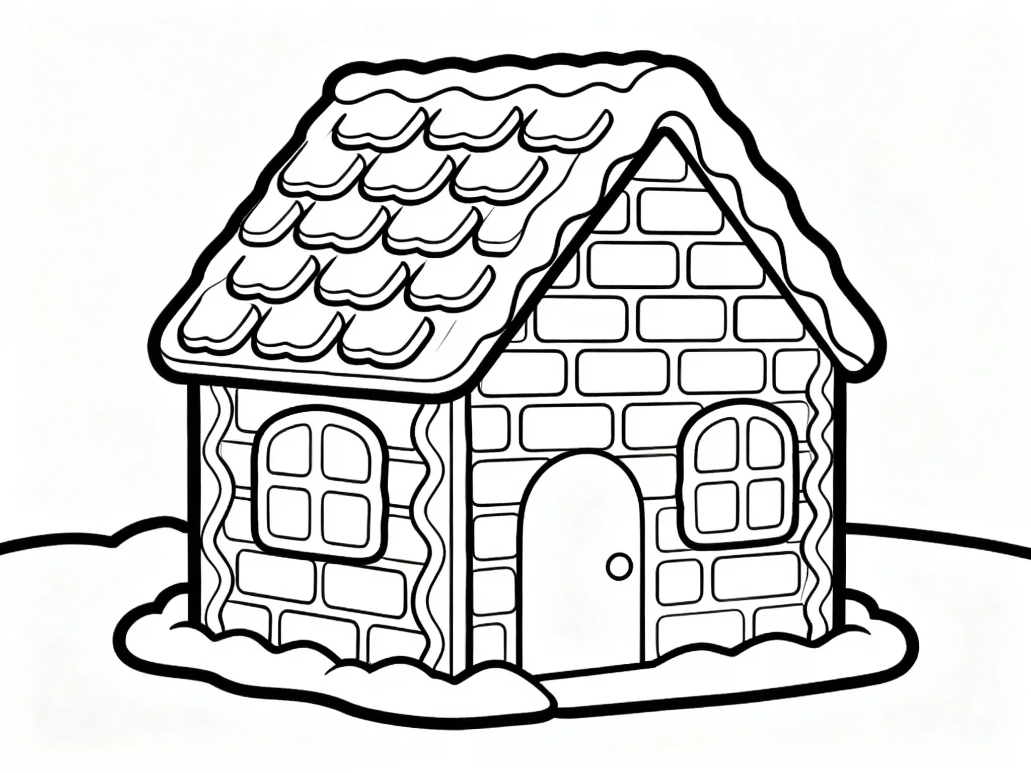 Ginger Cookie Bricks