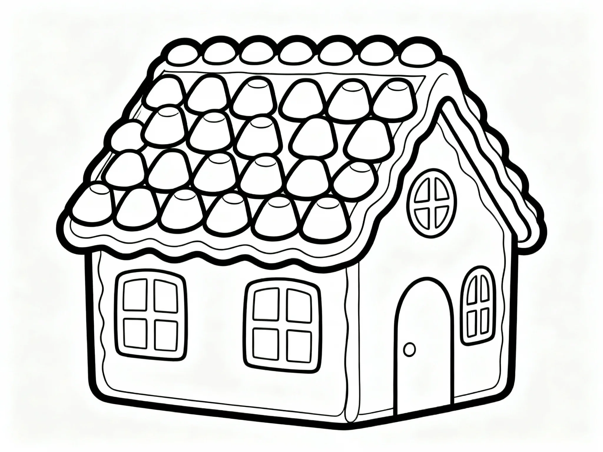 Gumdrop Roof Tiles