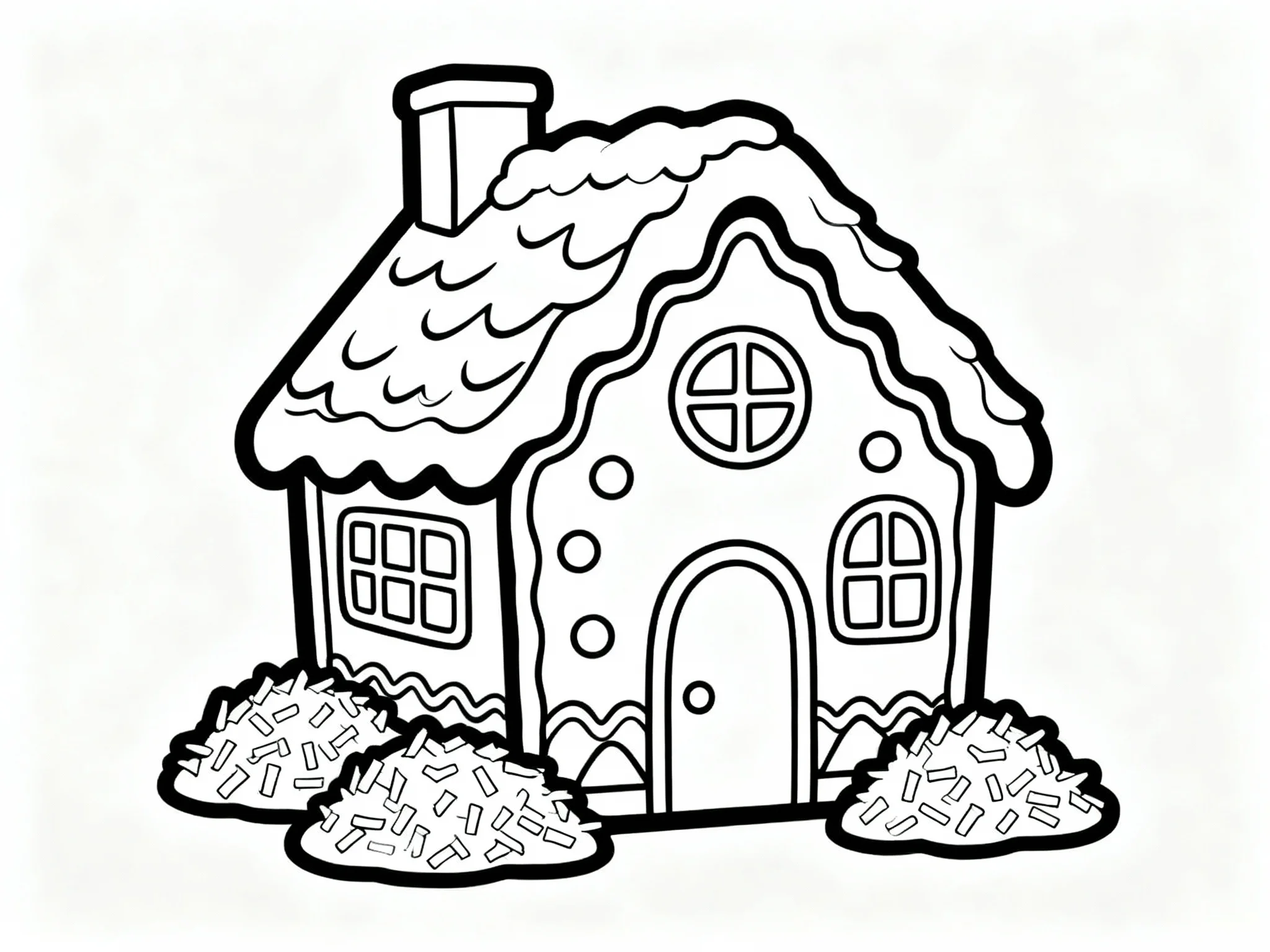 Coconut Snow Accents