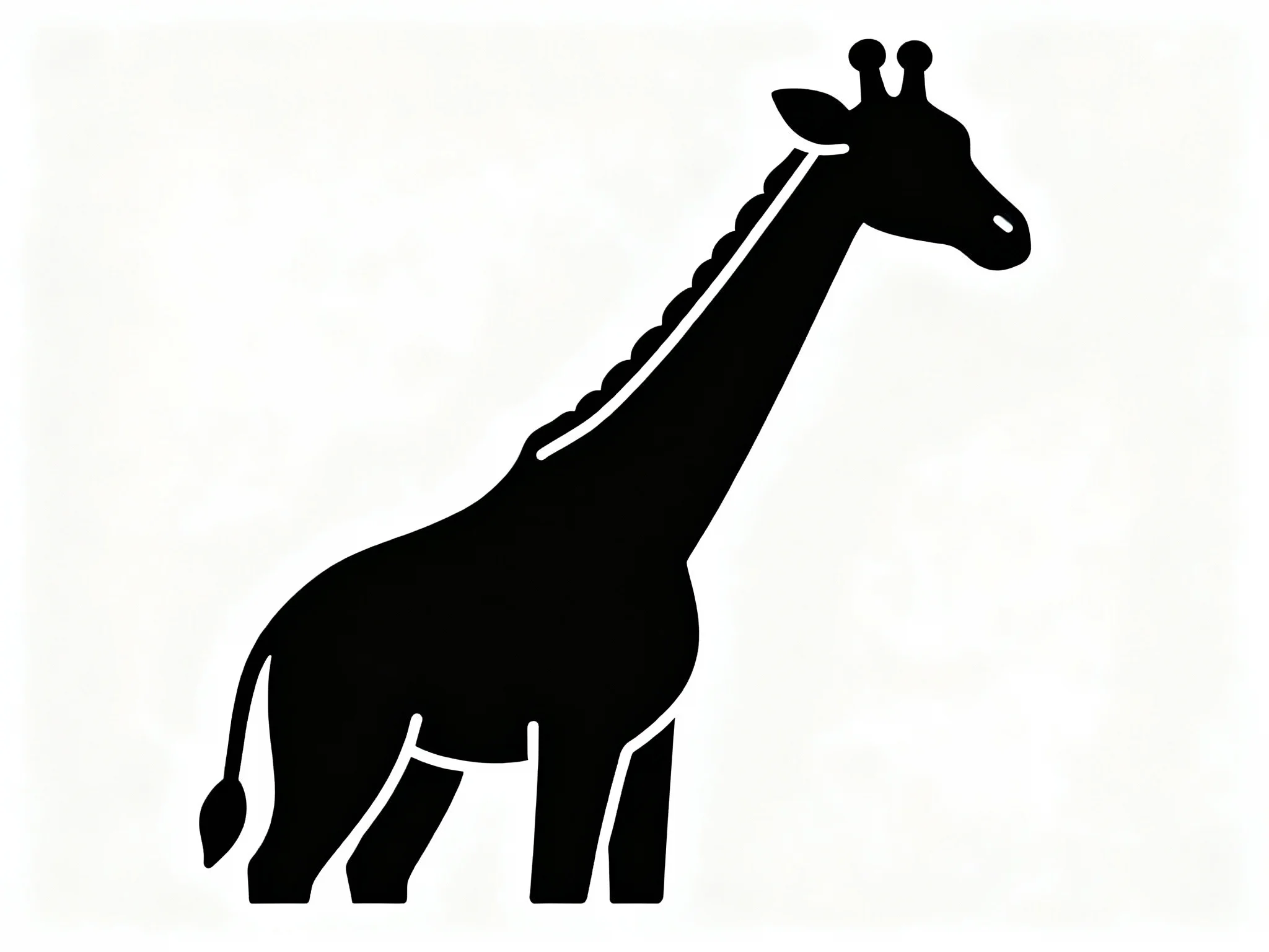 Giraffe Silhouette