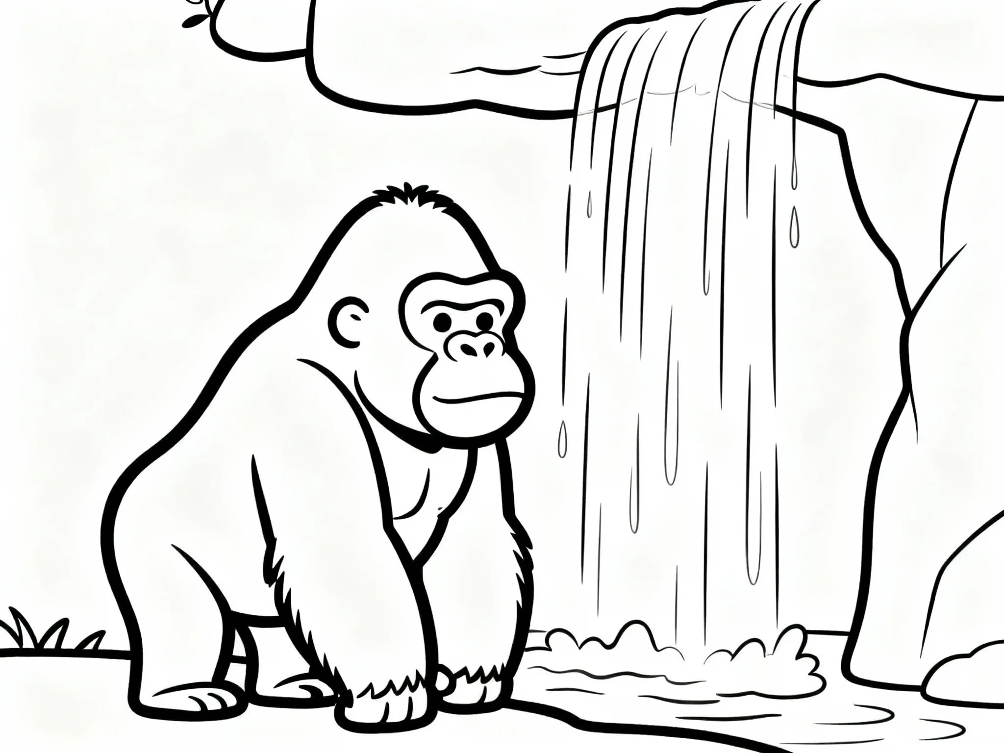 63 Printable Gorilla Coloring Pages (Free Download) preview