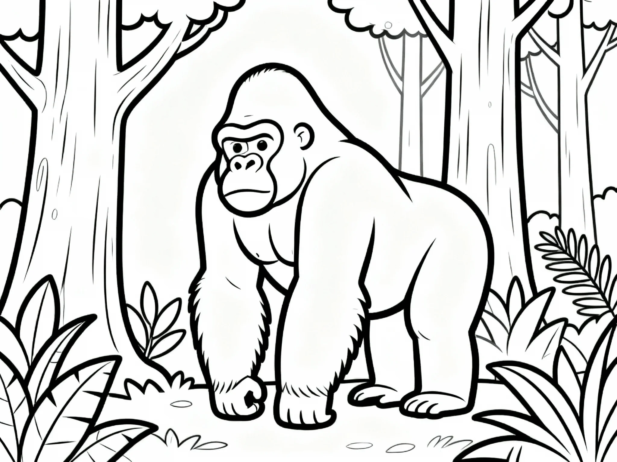 Gorilla in the Jungle