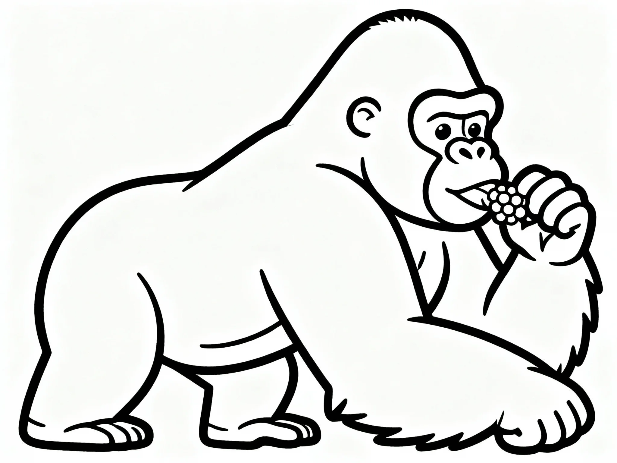 Gorilla Snacking
