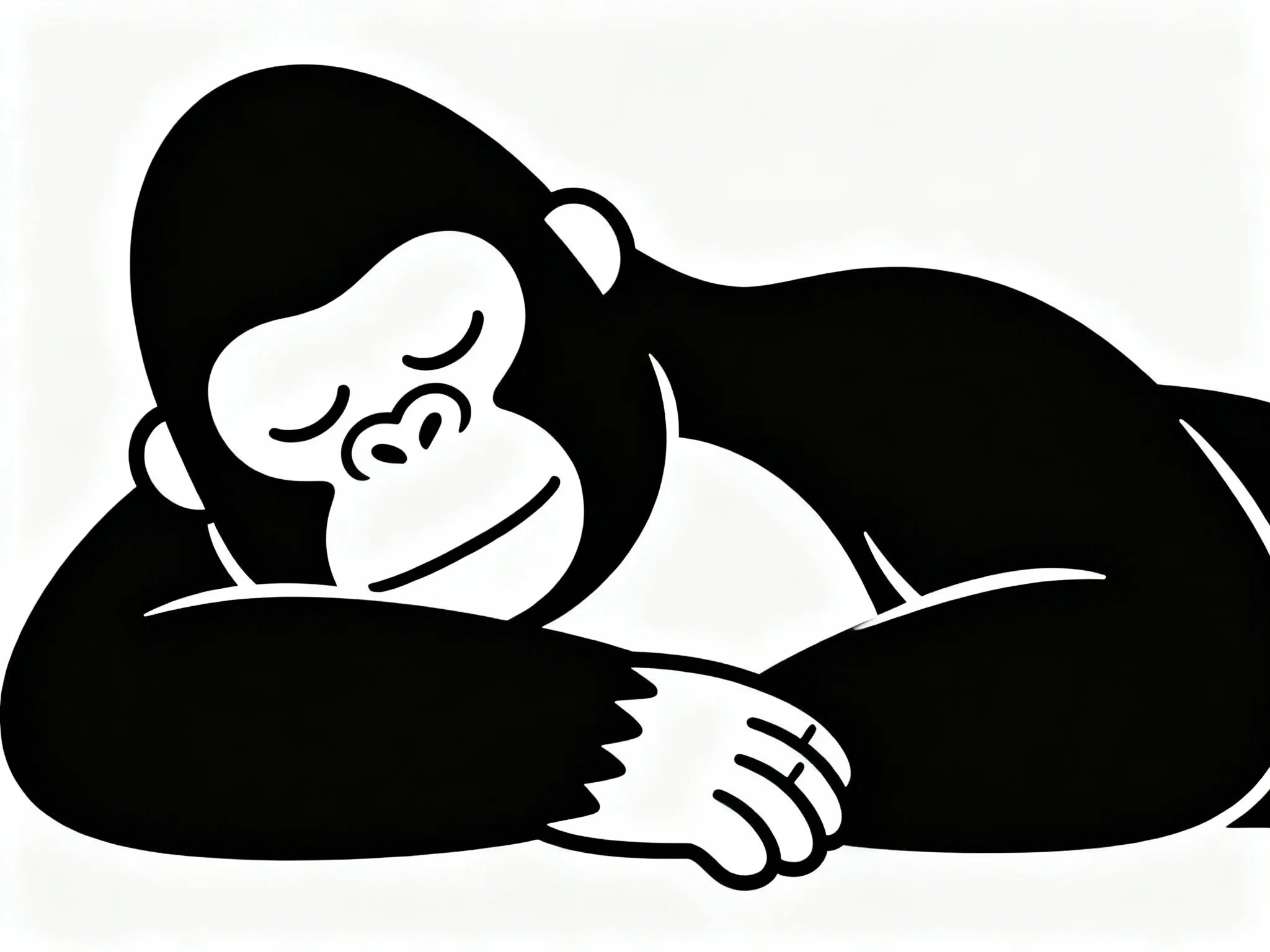 Sleepy Gorilla