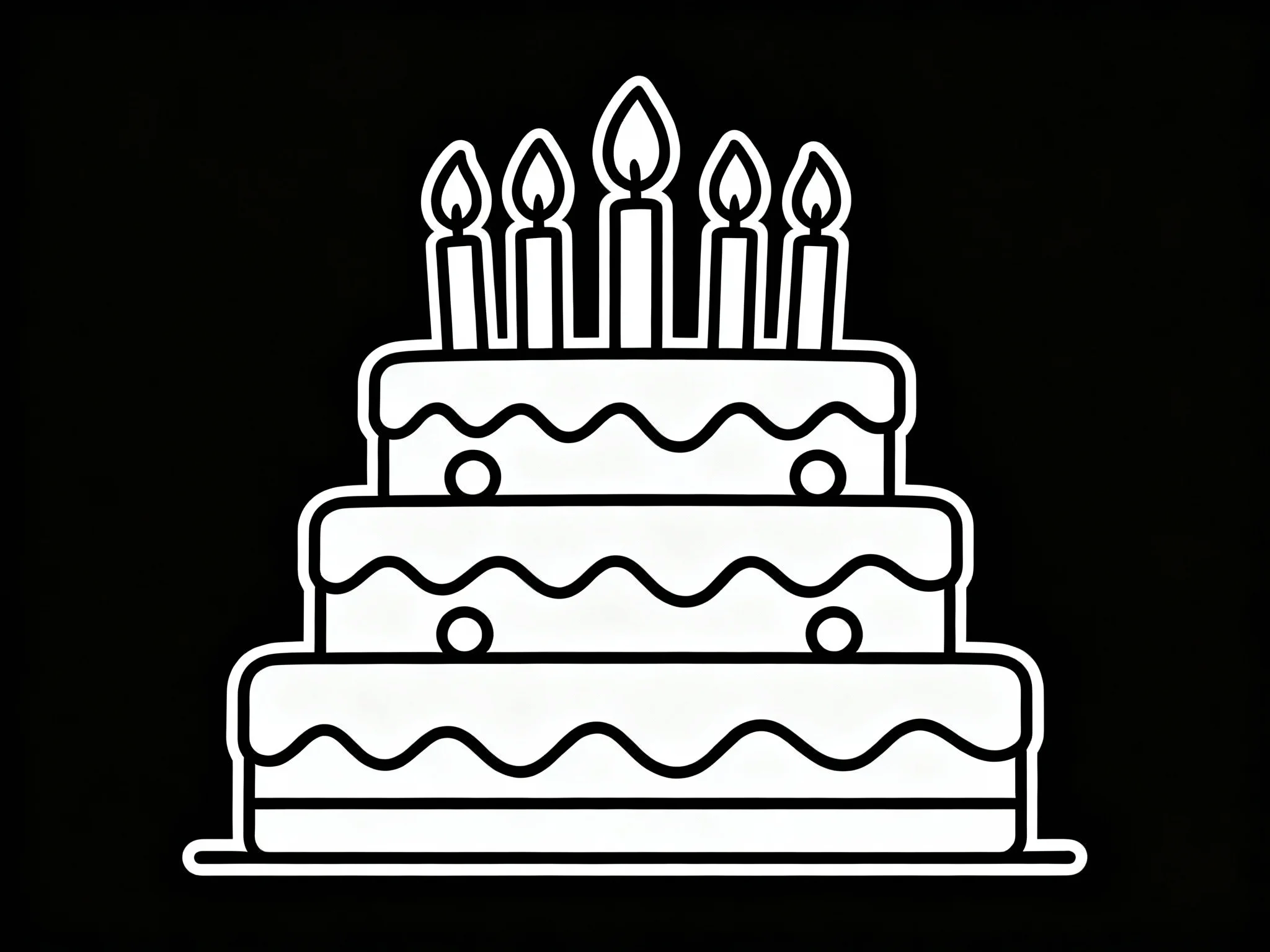 Birthday Cake Simple