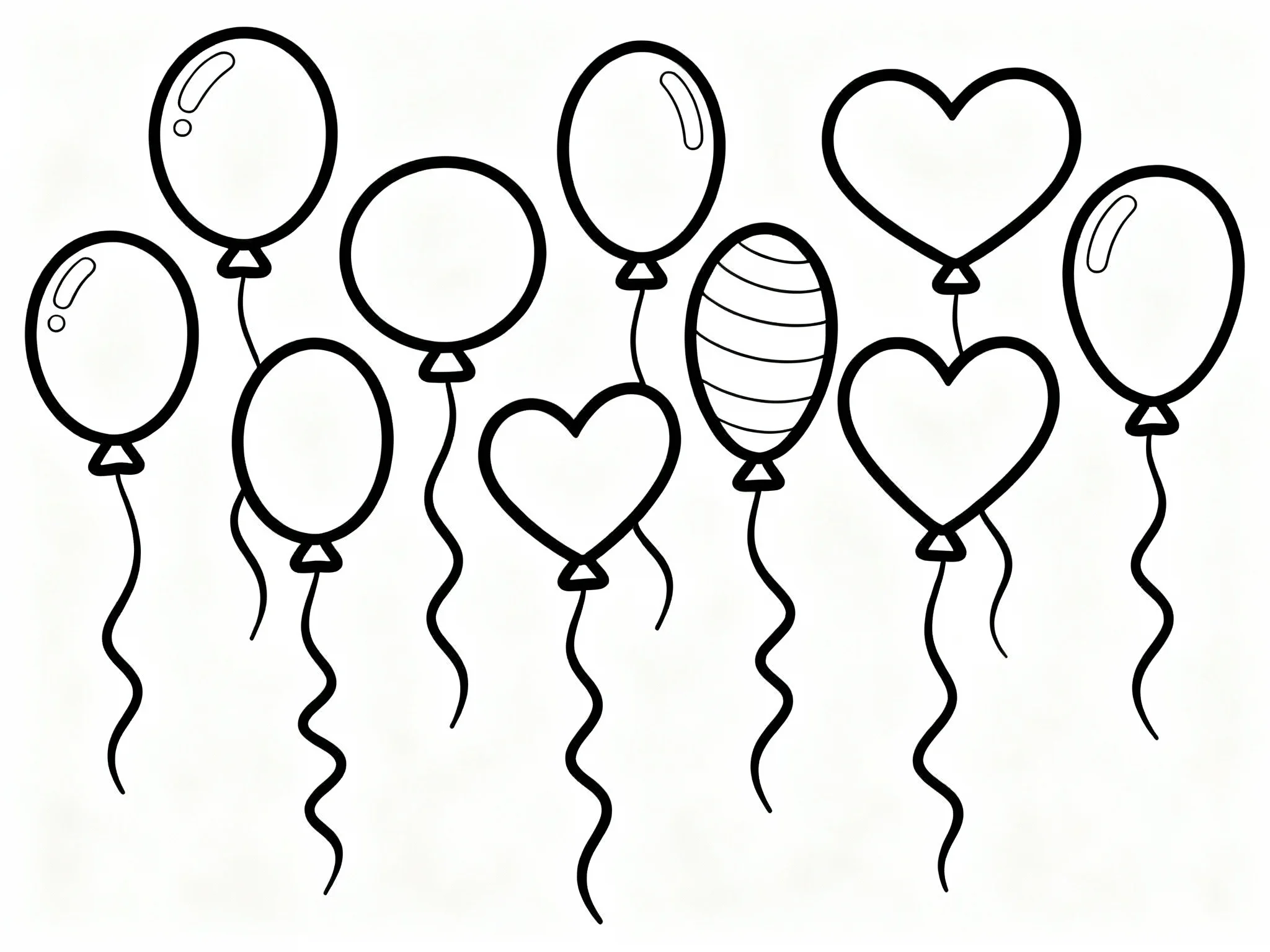 Birthday Balloons Float