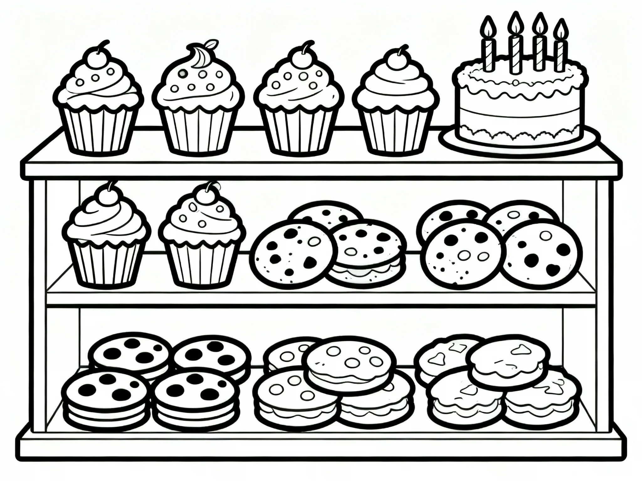 Simple Bakery Display