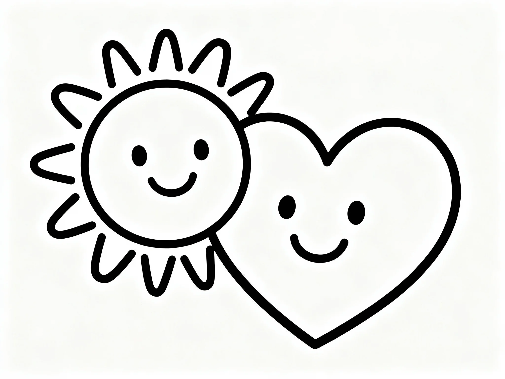 Sun and Heart
