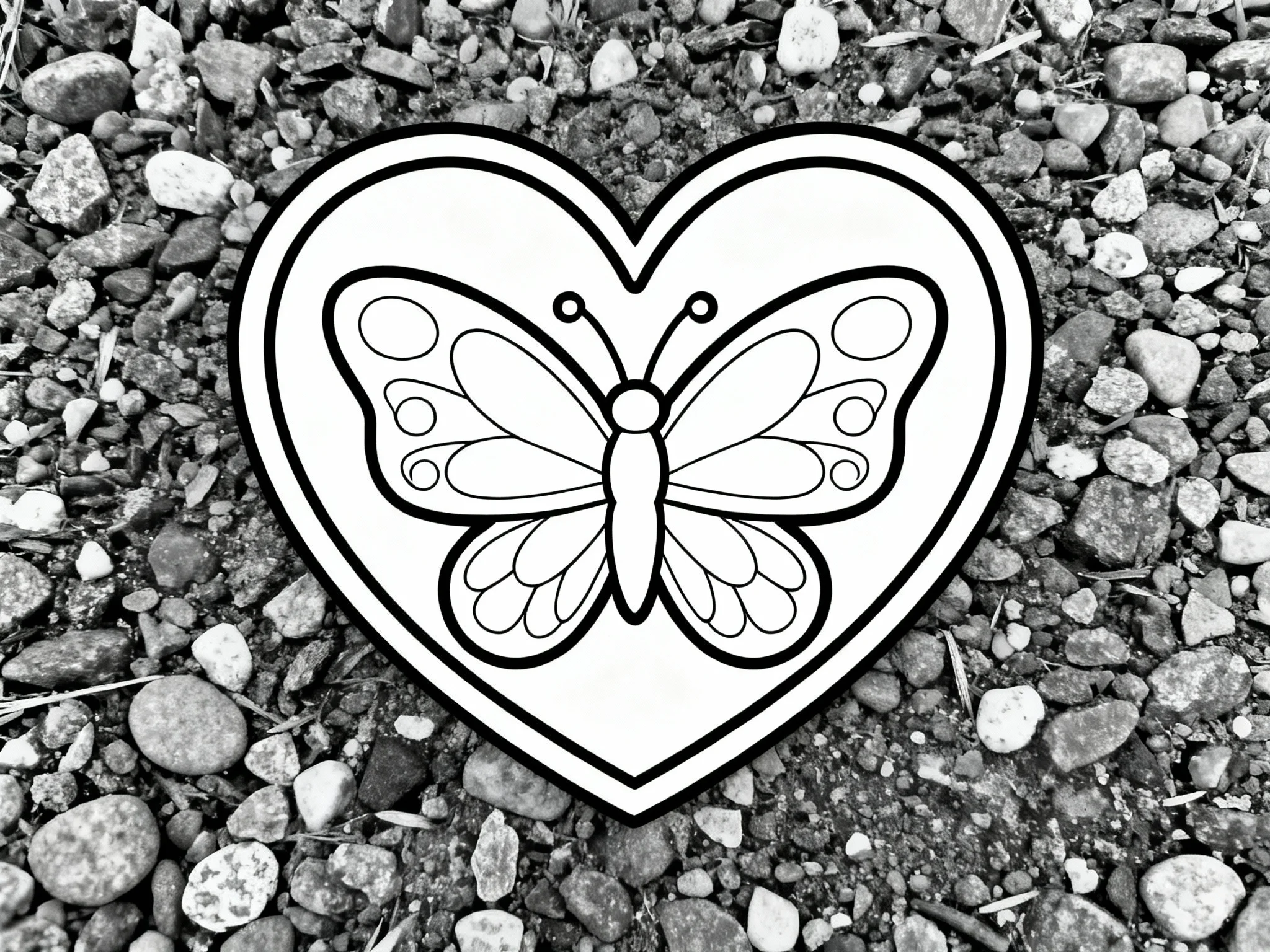 Heart with Butterfly Wings