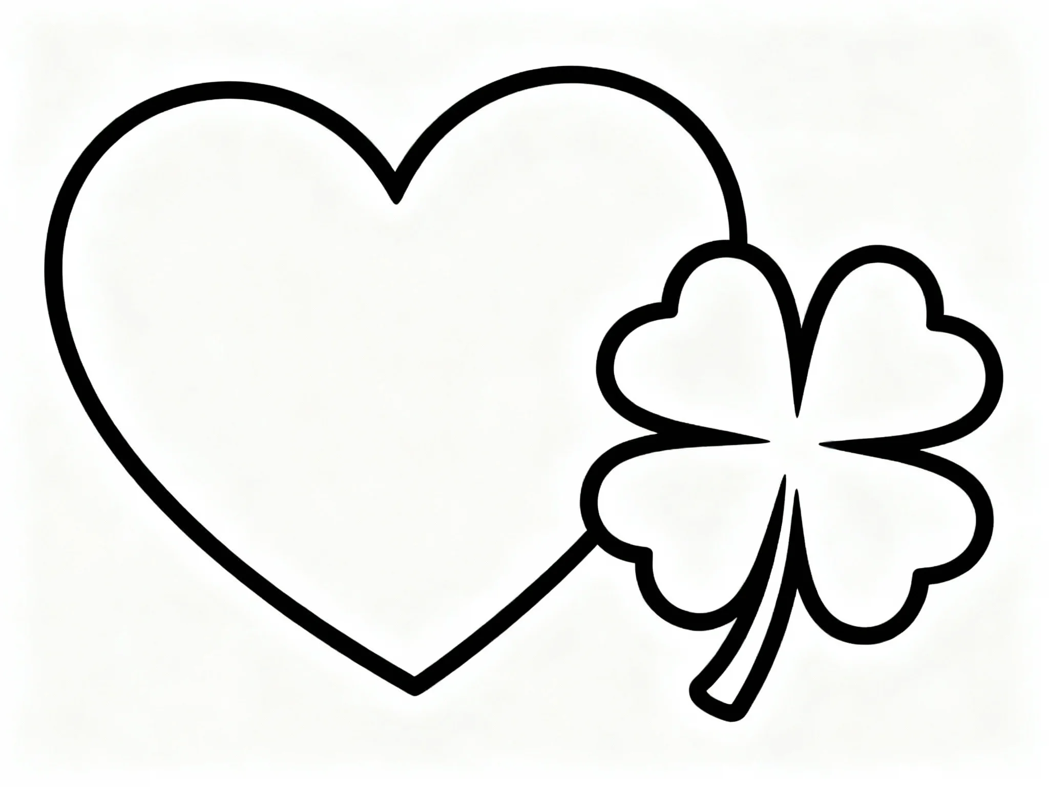 Heart with Shamrock