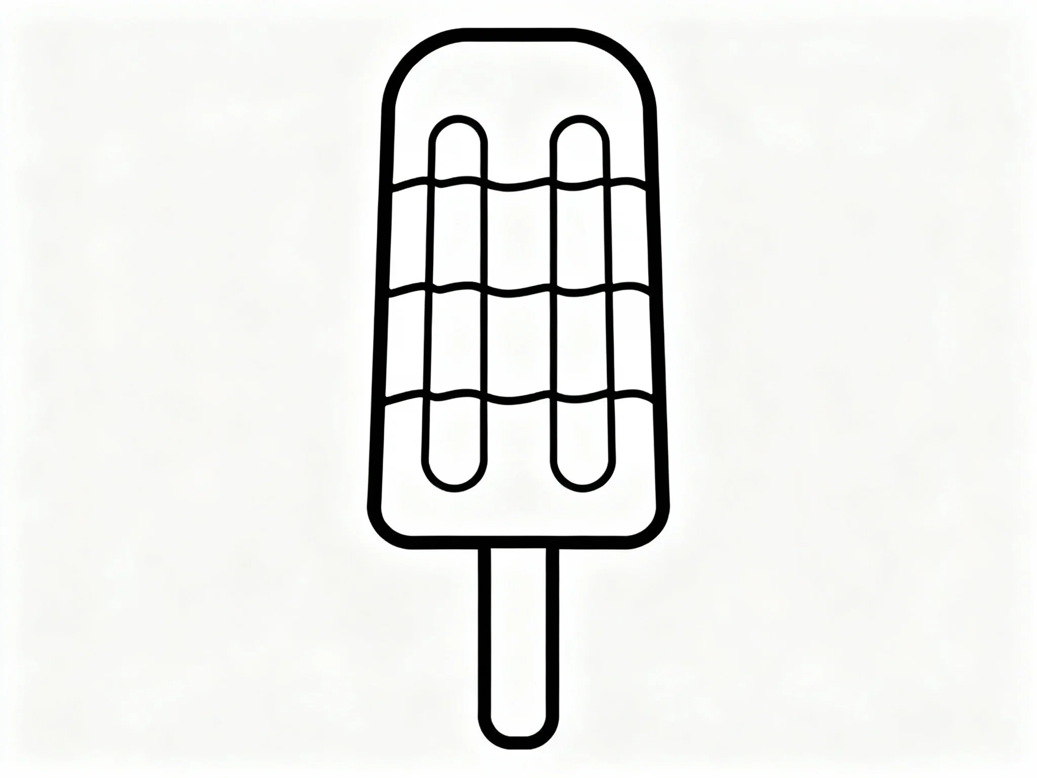 Ice cream coloring page preview